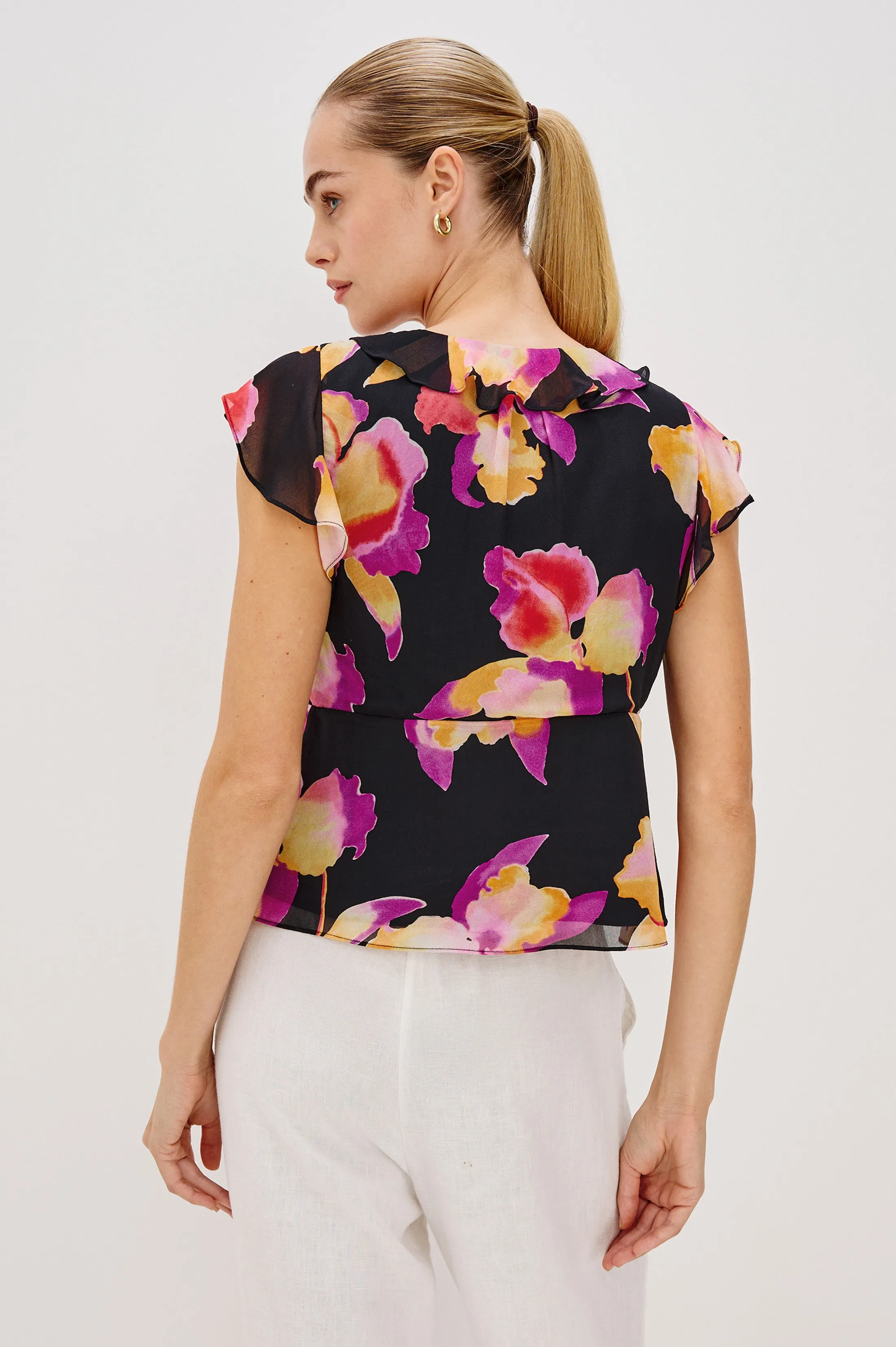 CARMINE TOP - DUSK ORCHID Rails