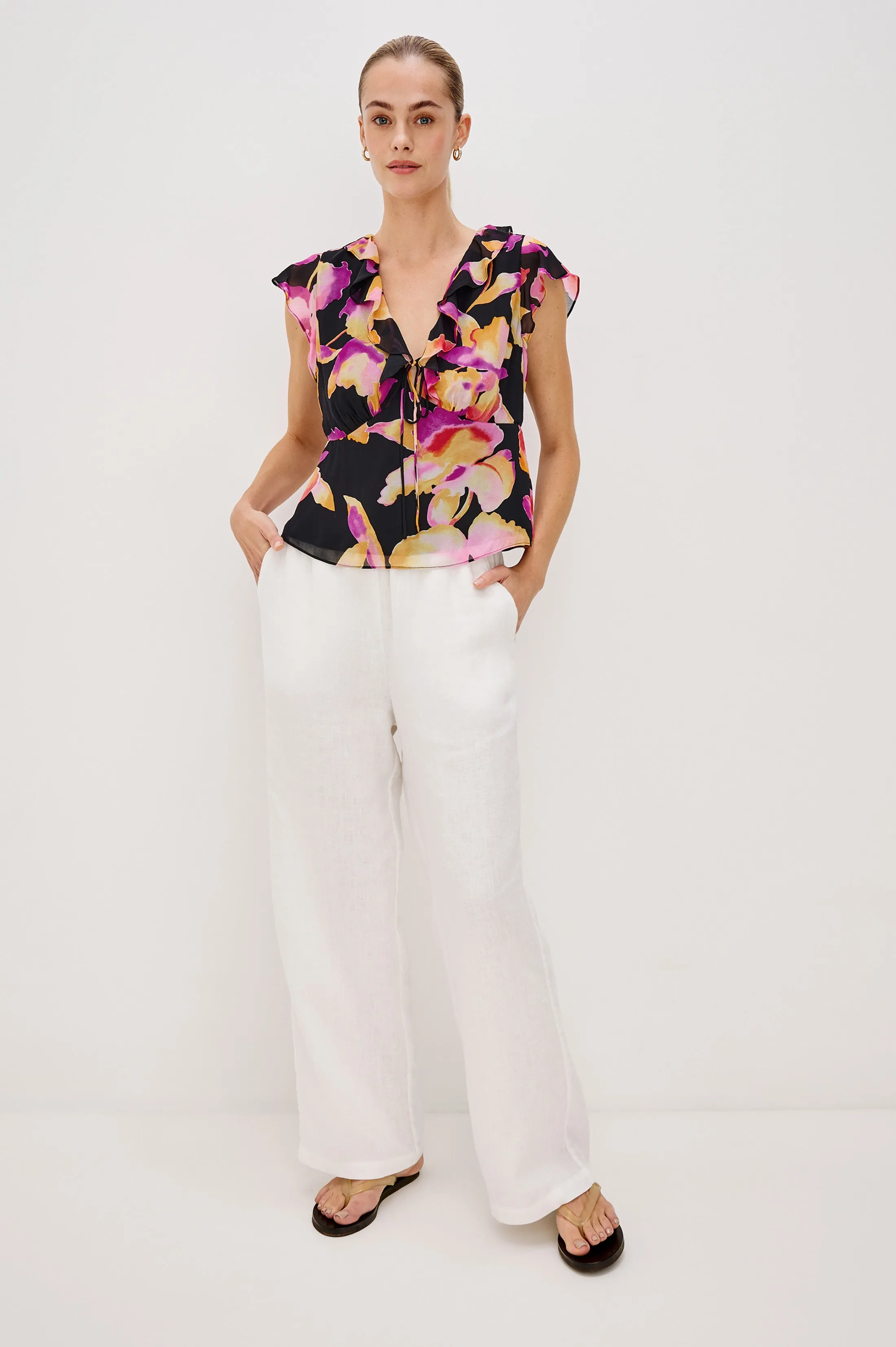CARMINE TOP - DUSK ORCHID Rails
