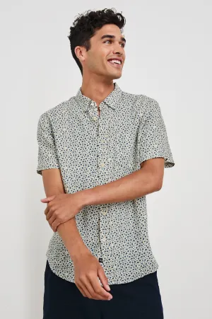 CARSON SHIRT - AUTUMN DAISY OCEAN Rails