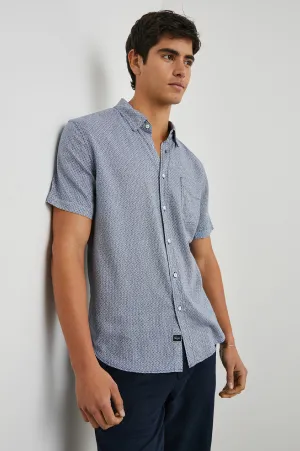 CARSON SHIRT - CROWN JEWEL SAPPHIRE Rails