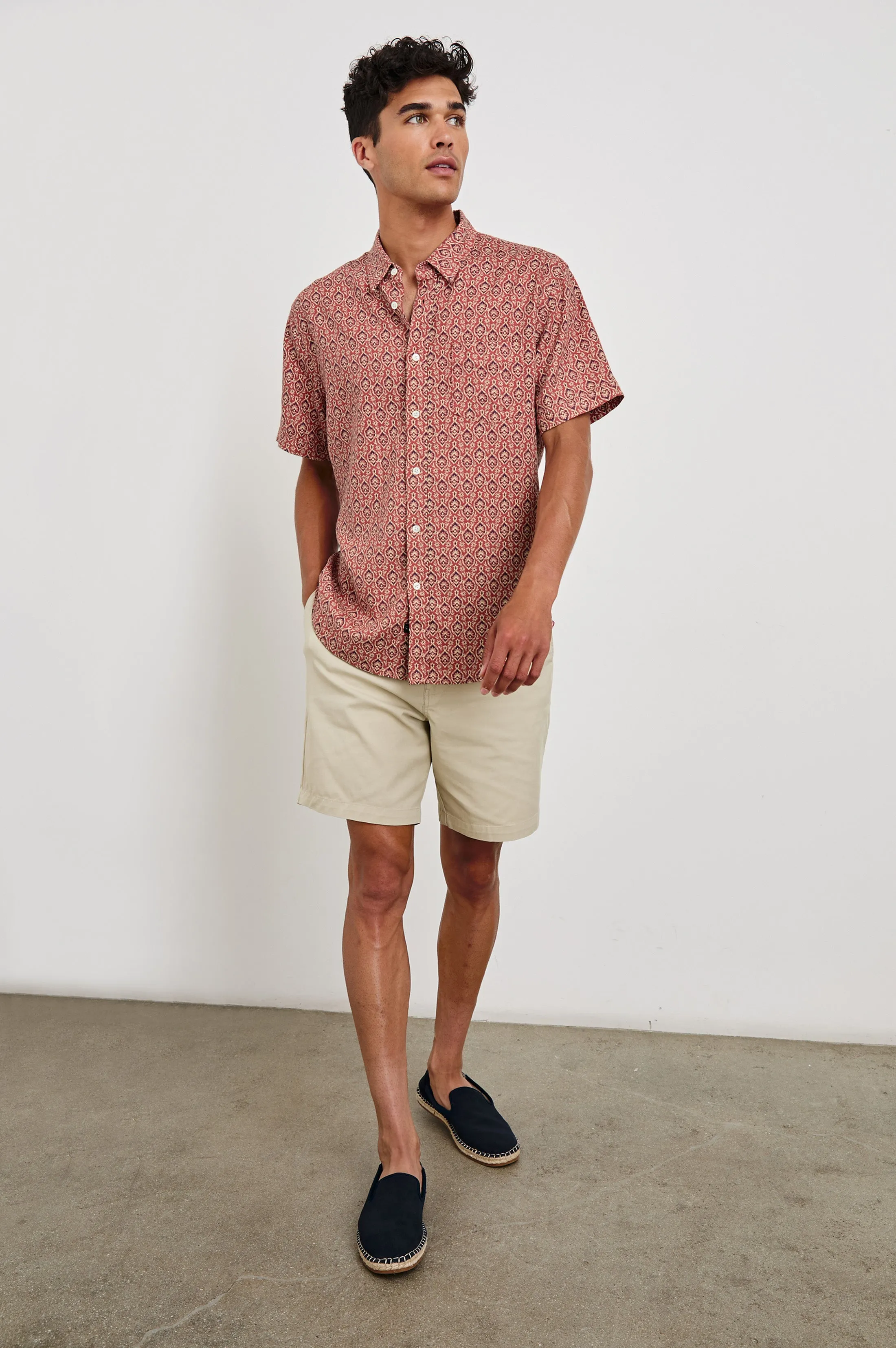 CARSON SHIRT - PENDANT BATIK ROSE Rails