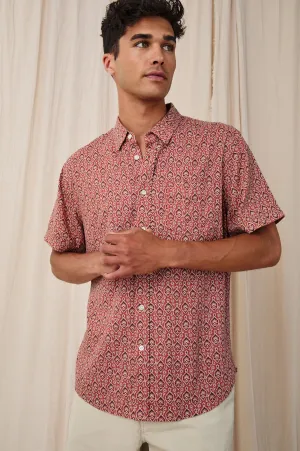 CARSON SHIRT - PENDANT BATIK ROSE Rails