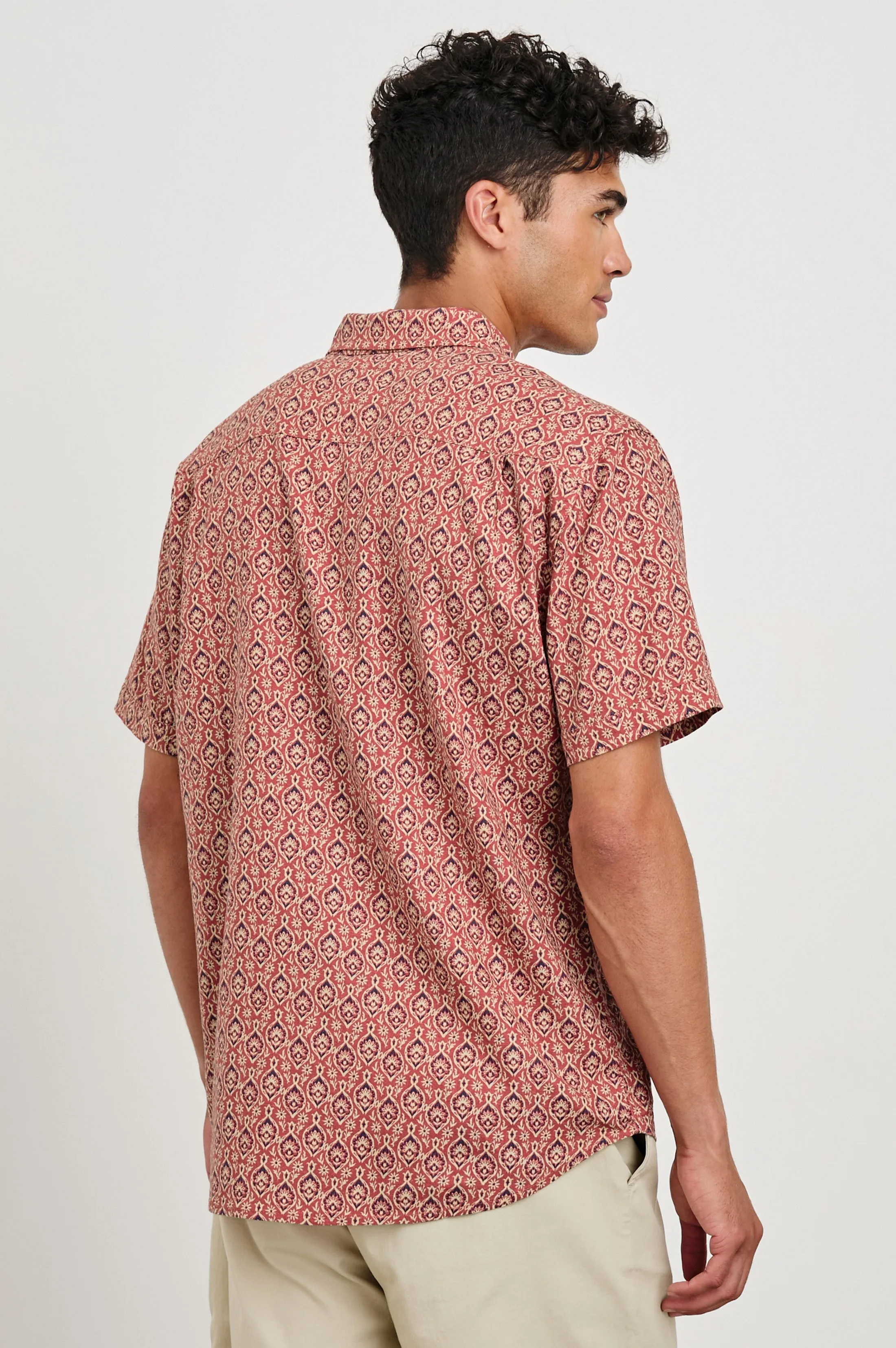 CARSON SHIRT - PENDANT BATIK ROSE Rails