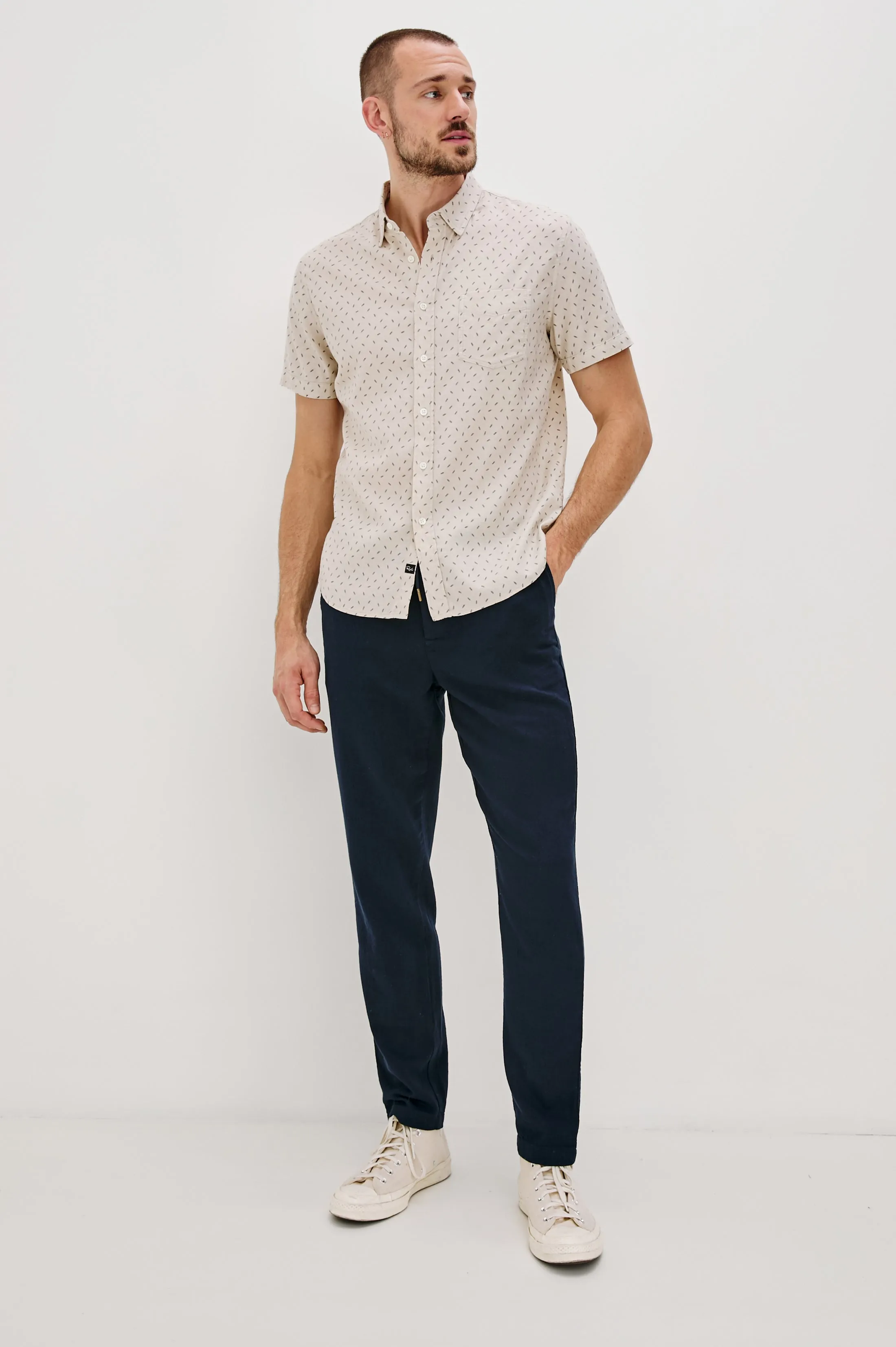 CARSON SHIRT - PETITE FRONDS HUMMUS Rails