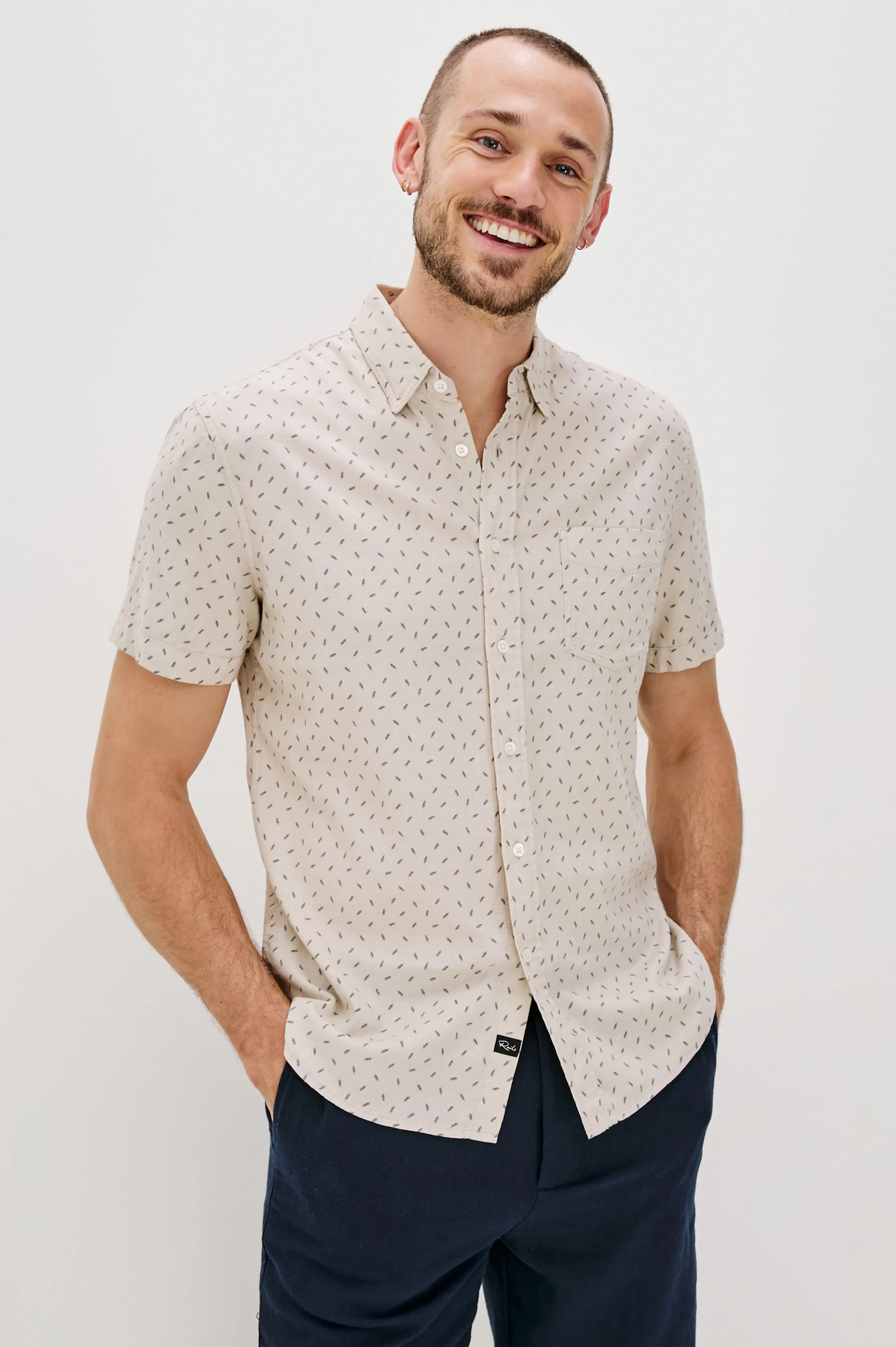 CARSON SHIRT - PETITE FRONDS HUMMUS Rails