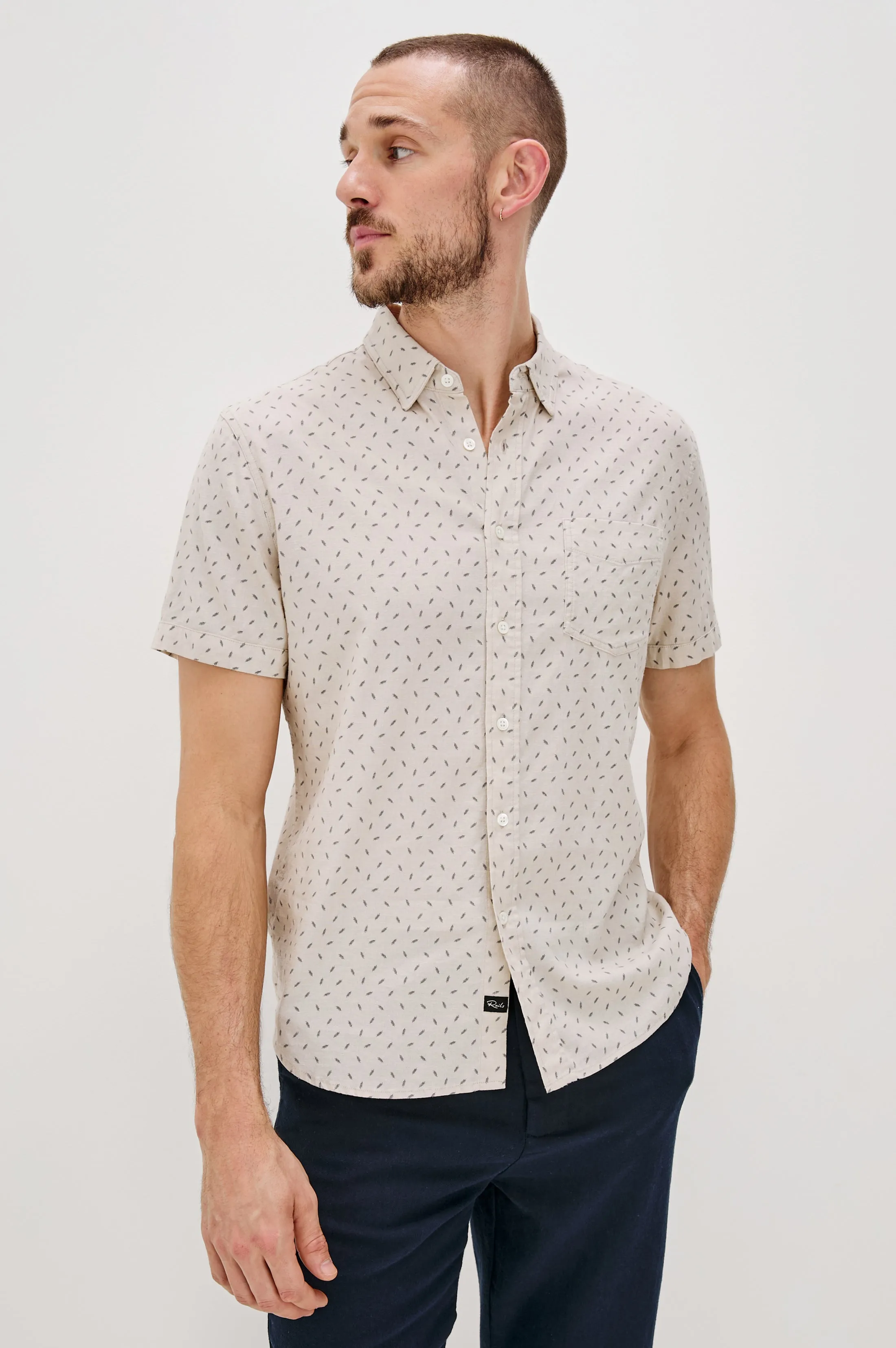 CARSON SHIRT - PETITE FRONDS HUMMUS Rails