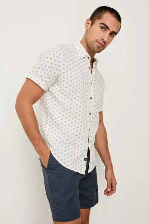 CARSON SHIRT - SMALL BATIK WHITE Rails