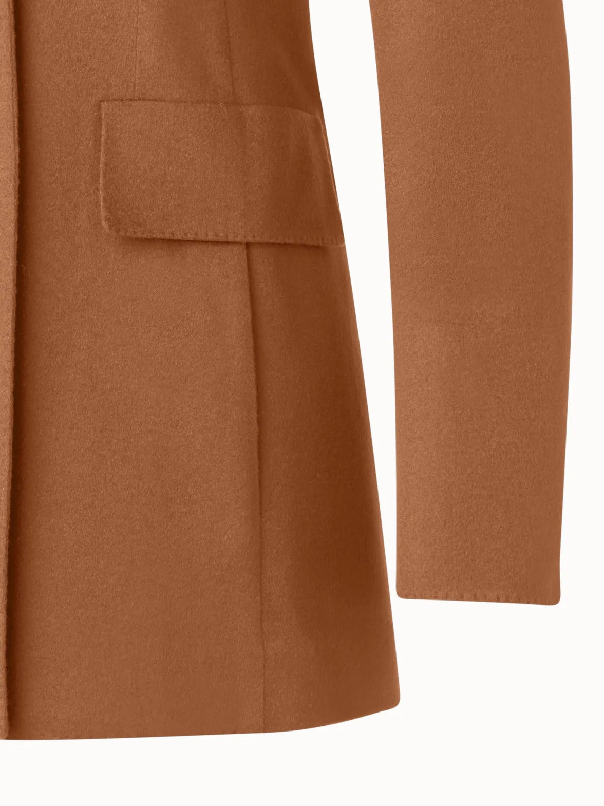 Cashmere Double-Breasted Jacket Akris