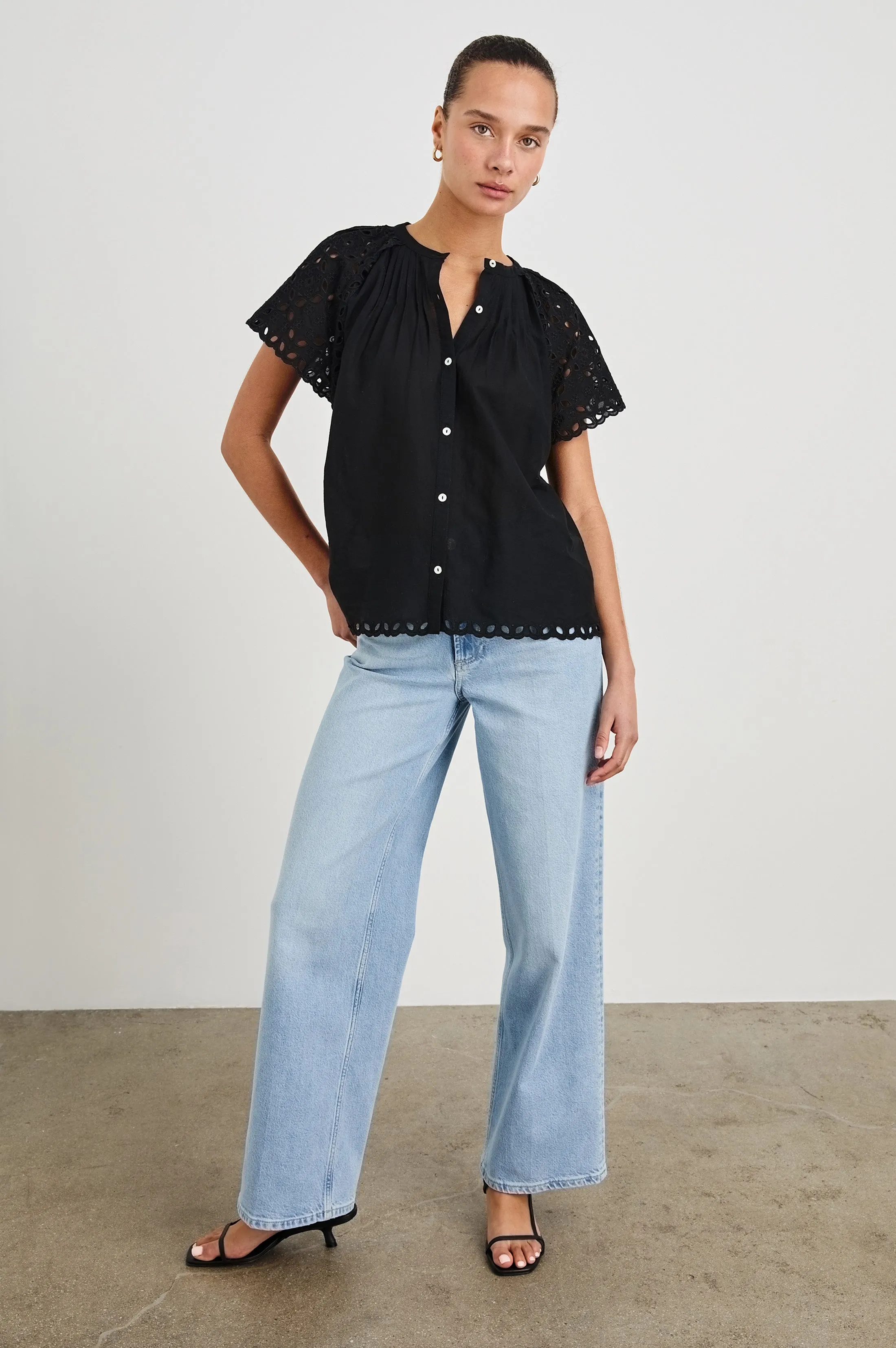 CERISE SHIRT - BLACK Rails