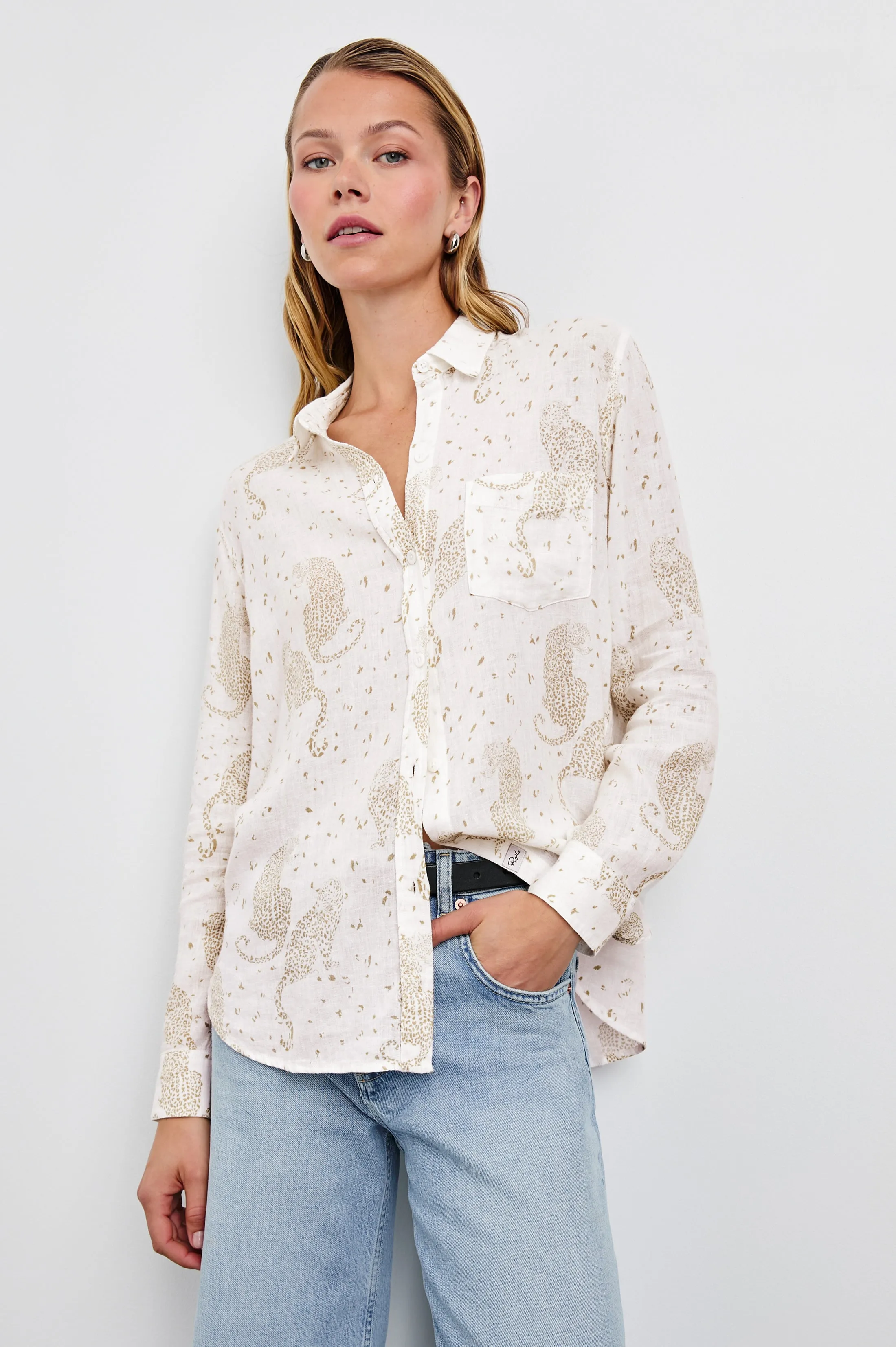 CHARLI SHIRT - CHEETAH SPOTS Rails