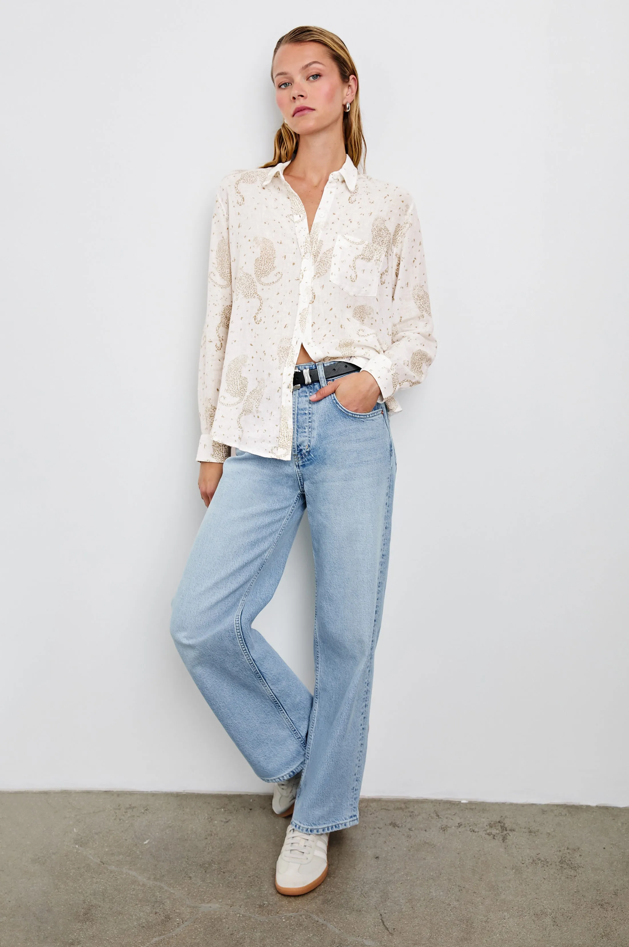 CHARLI SHIRT - CHEETAH SPOTS Rails