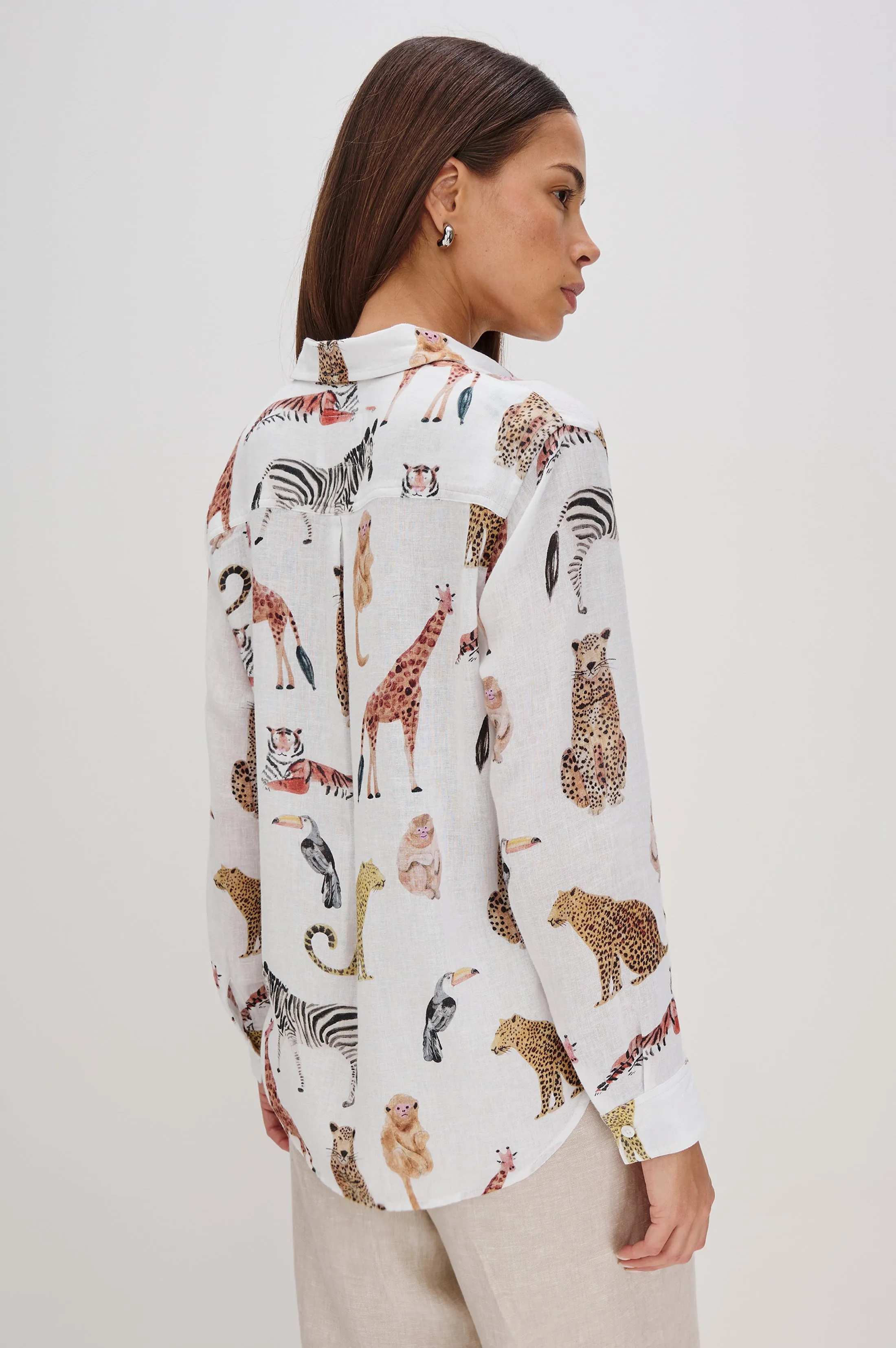 CHARLI SHIRT - JUNGLE ANIMALS Rails