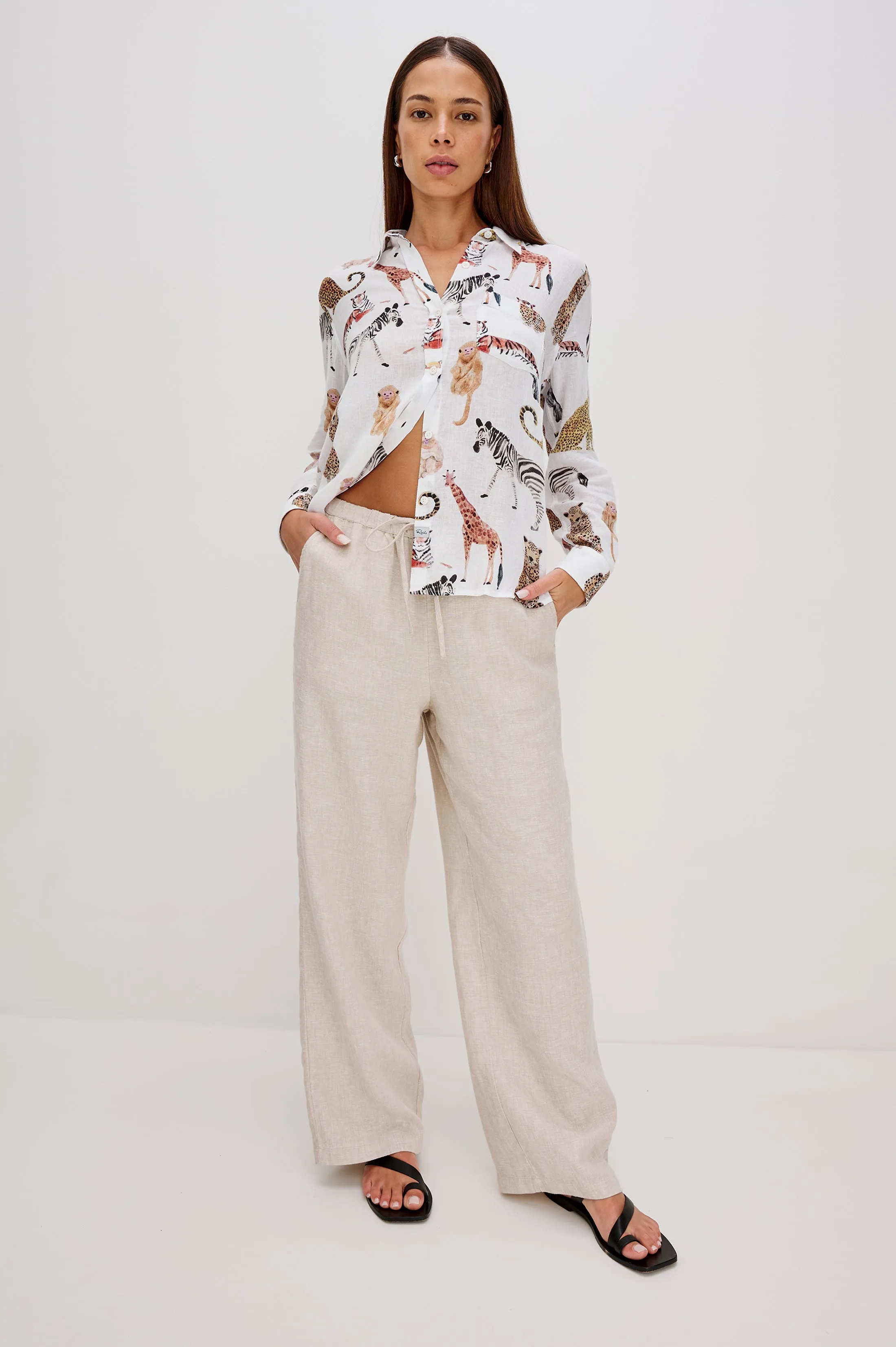 CHARLI SHIRT - JUNGLE ANIMALS Rails