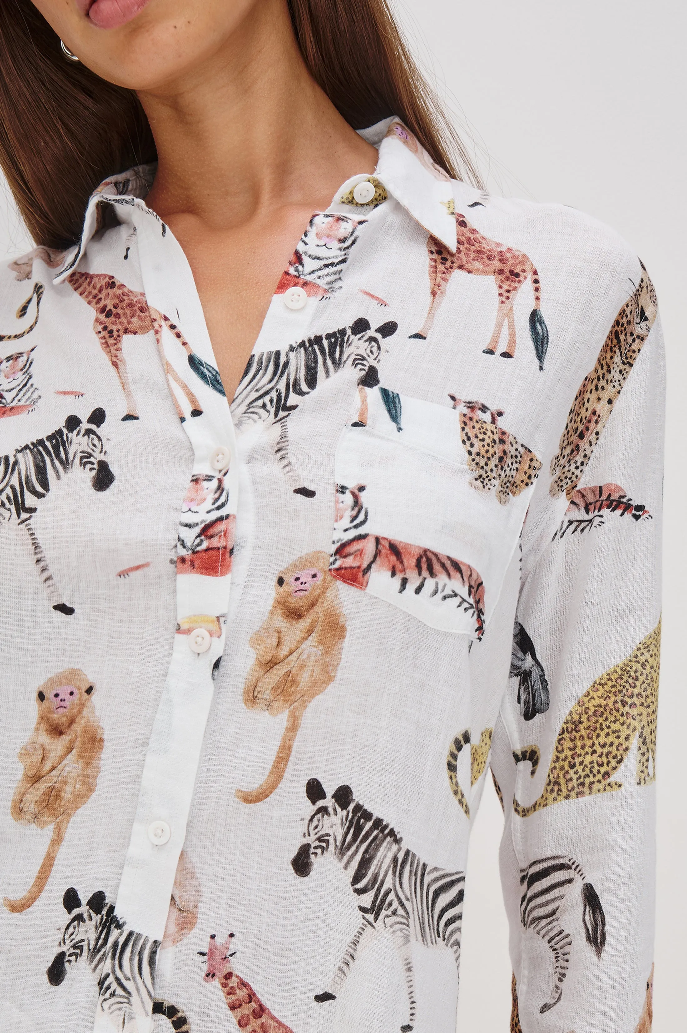 CHARLI SHIRT - JUNGLE ANIMALS Rails
