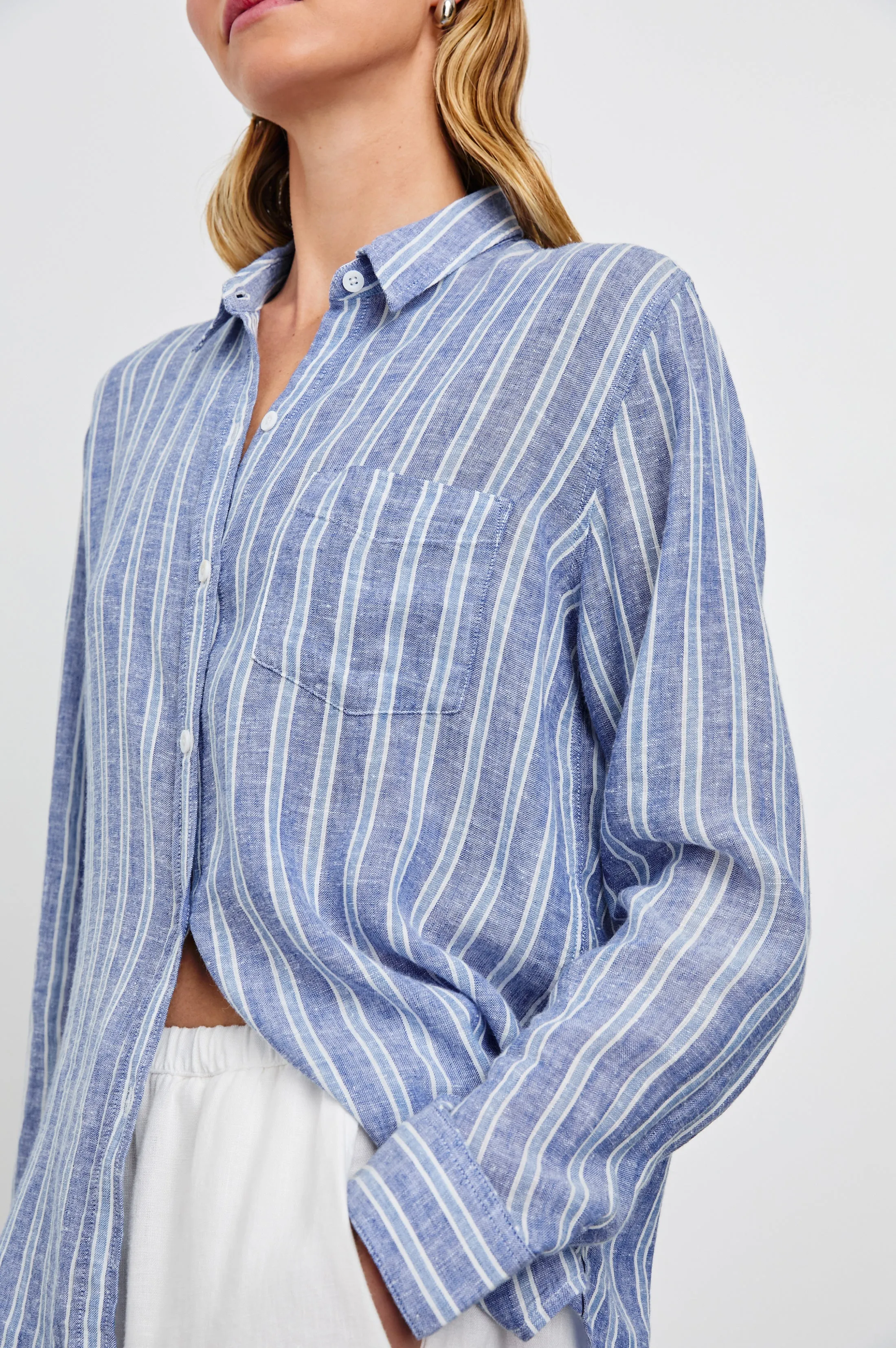 CHARLI SHIRT - LAKE VIEW STRIPE Rails