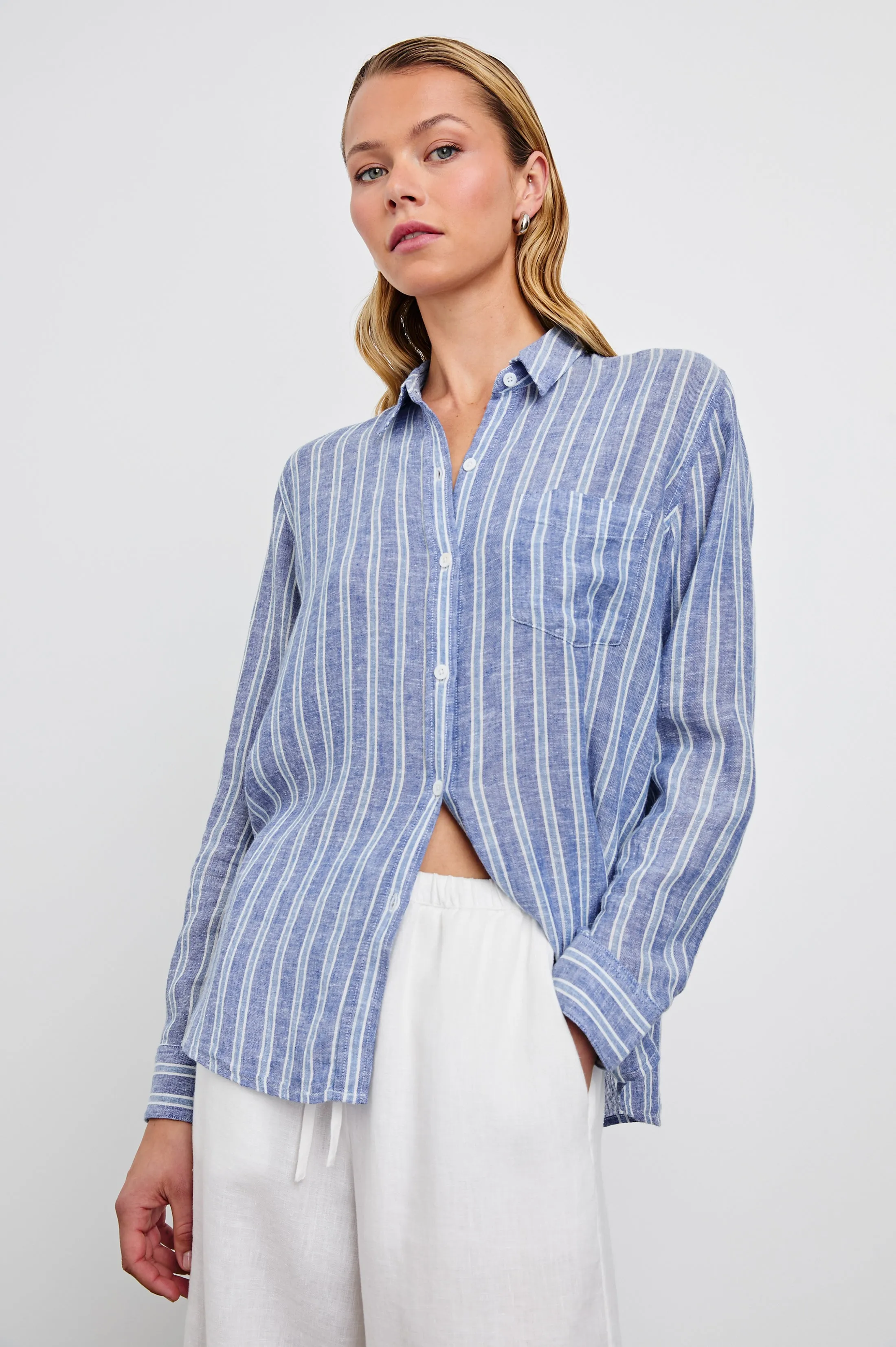 CHARLI SHIRT - LAKE VIEW STRIPE Rails