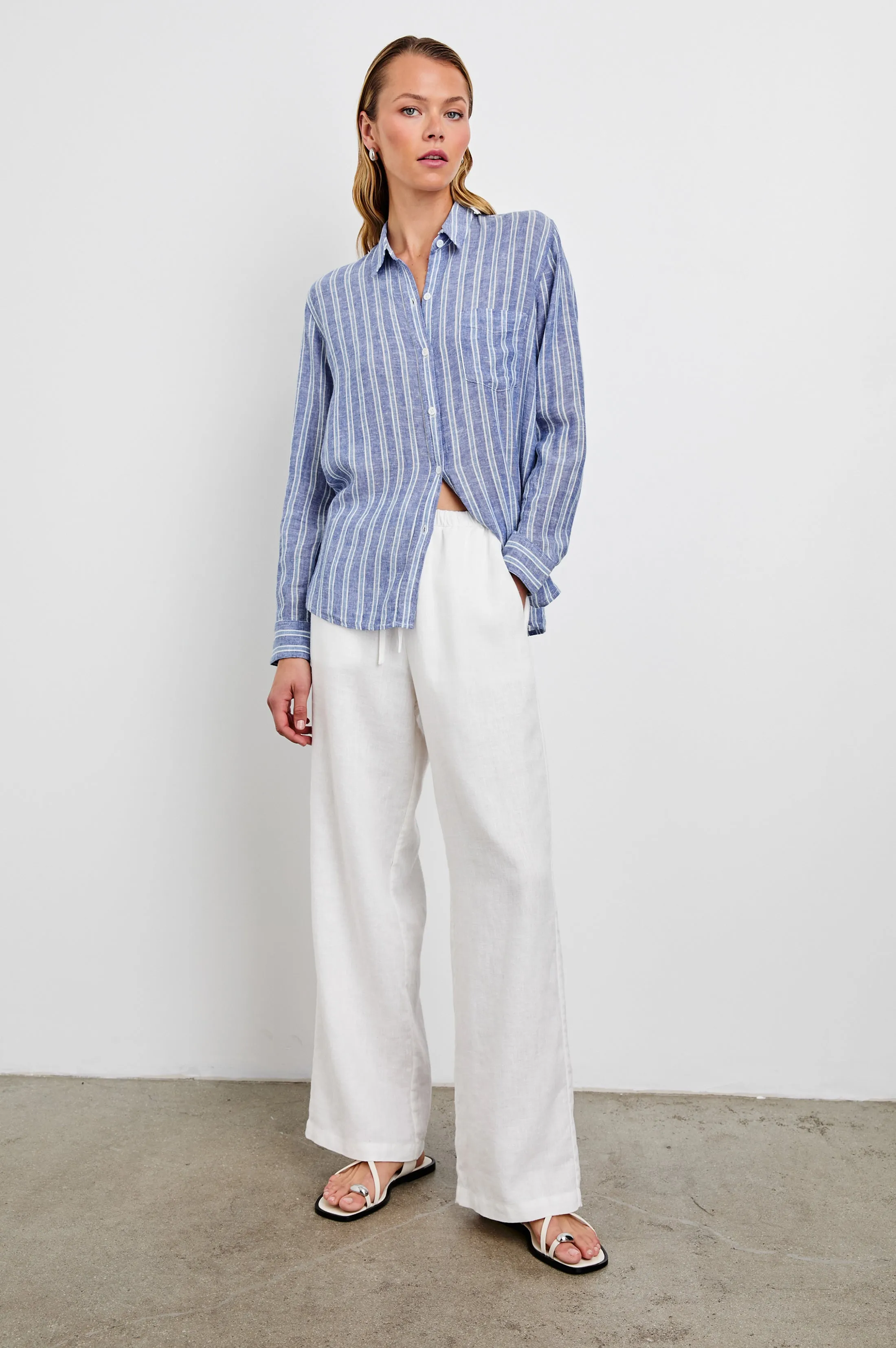 CHARLI SHIRT - LAKE VIEW STRIPE Rails