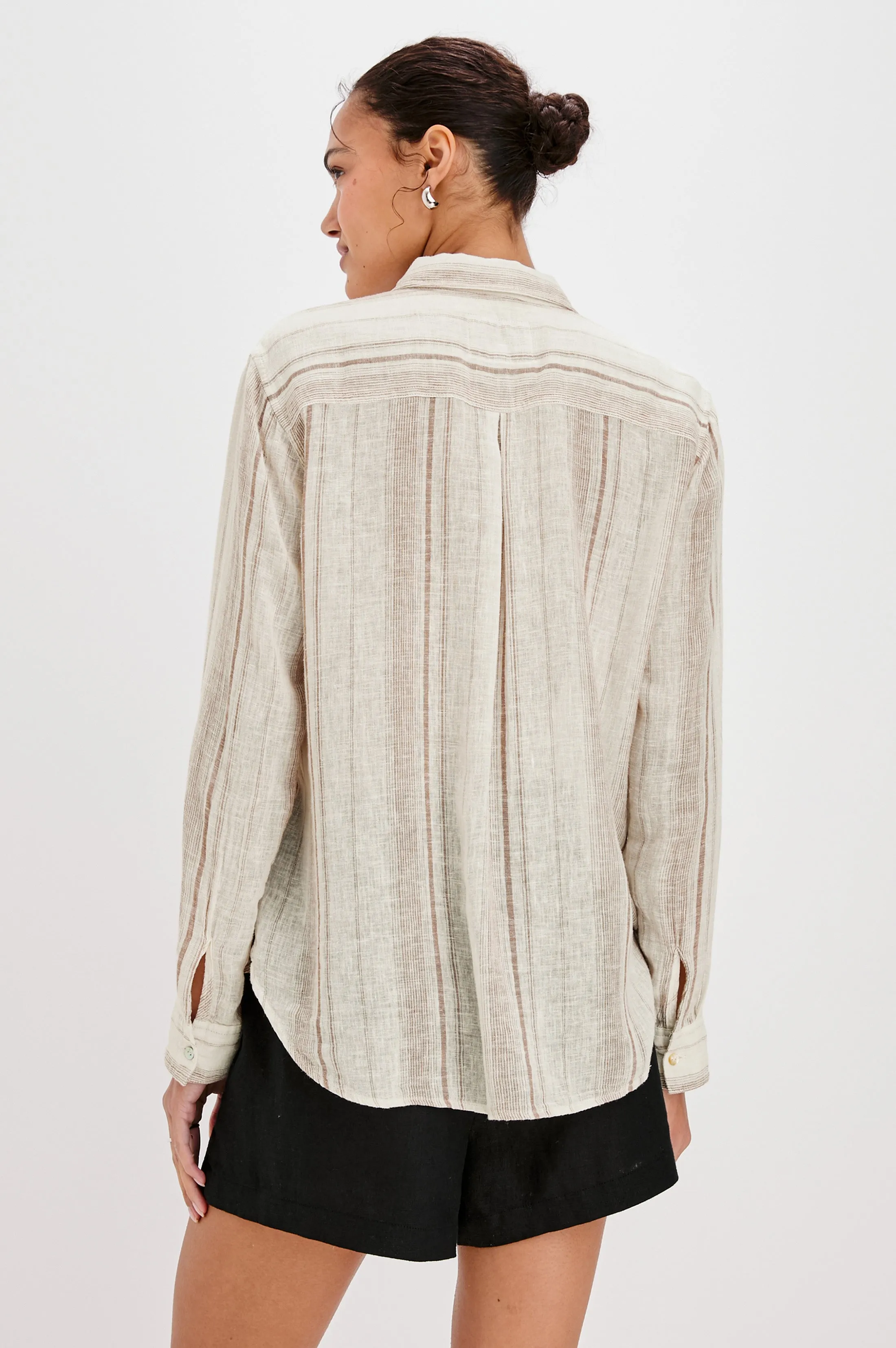 CHARLI SHIRT - REIMS STRIPE Rails