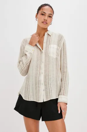 CHARLI SHIRT - REIMS STRIPE Rails