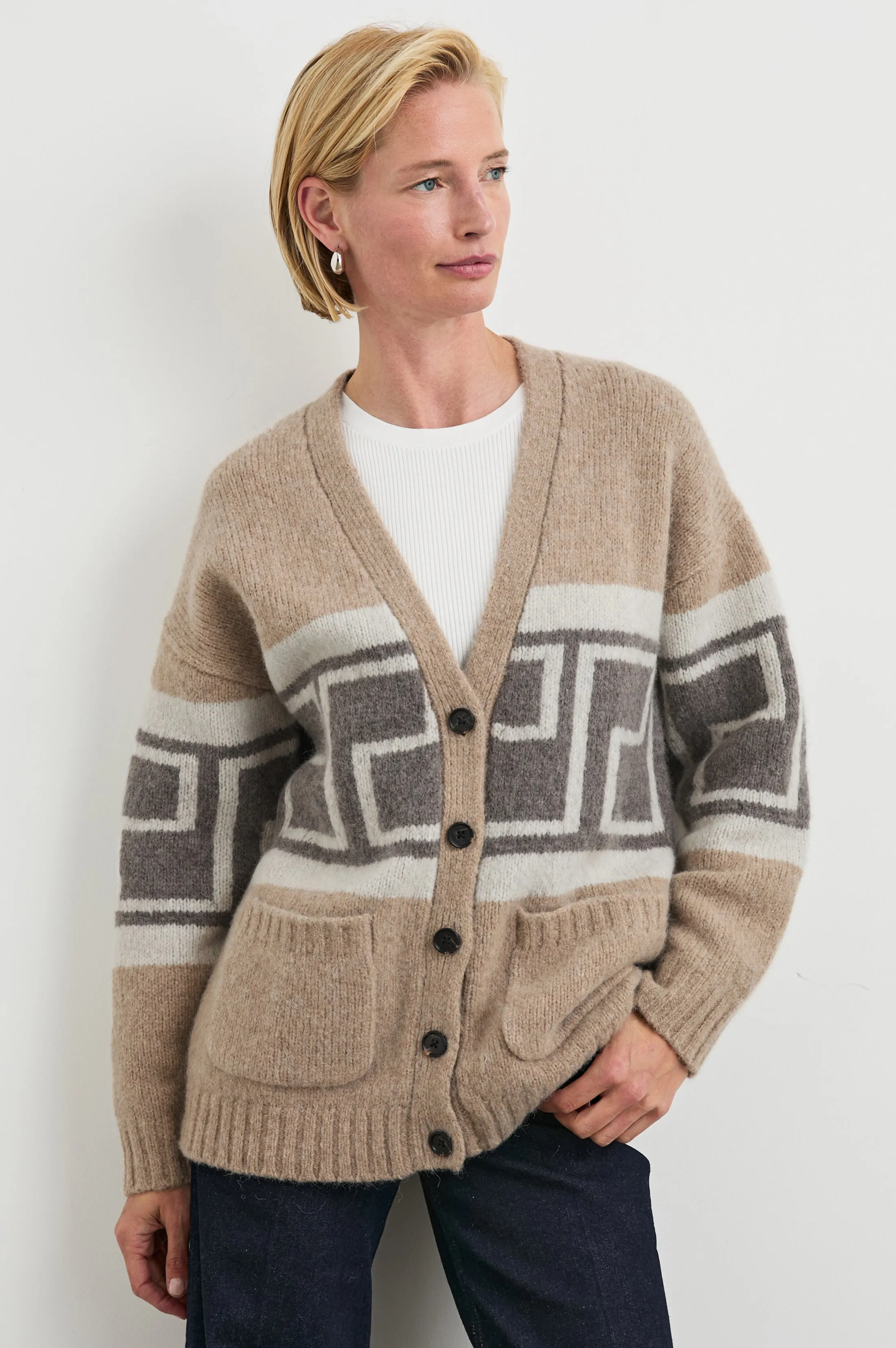 CHELSEA CARDIGAN - ASPEN TRAIL Rails