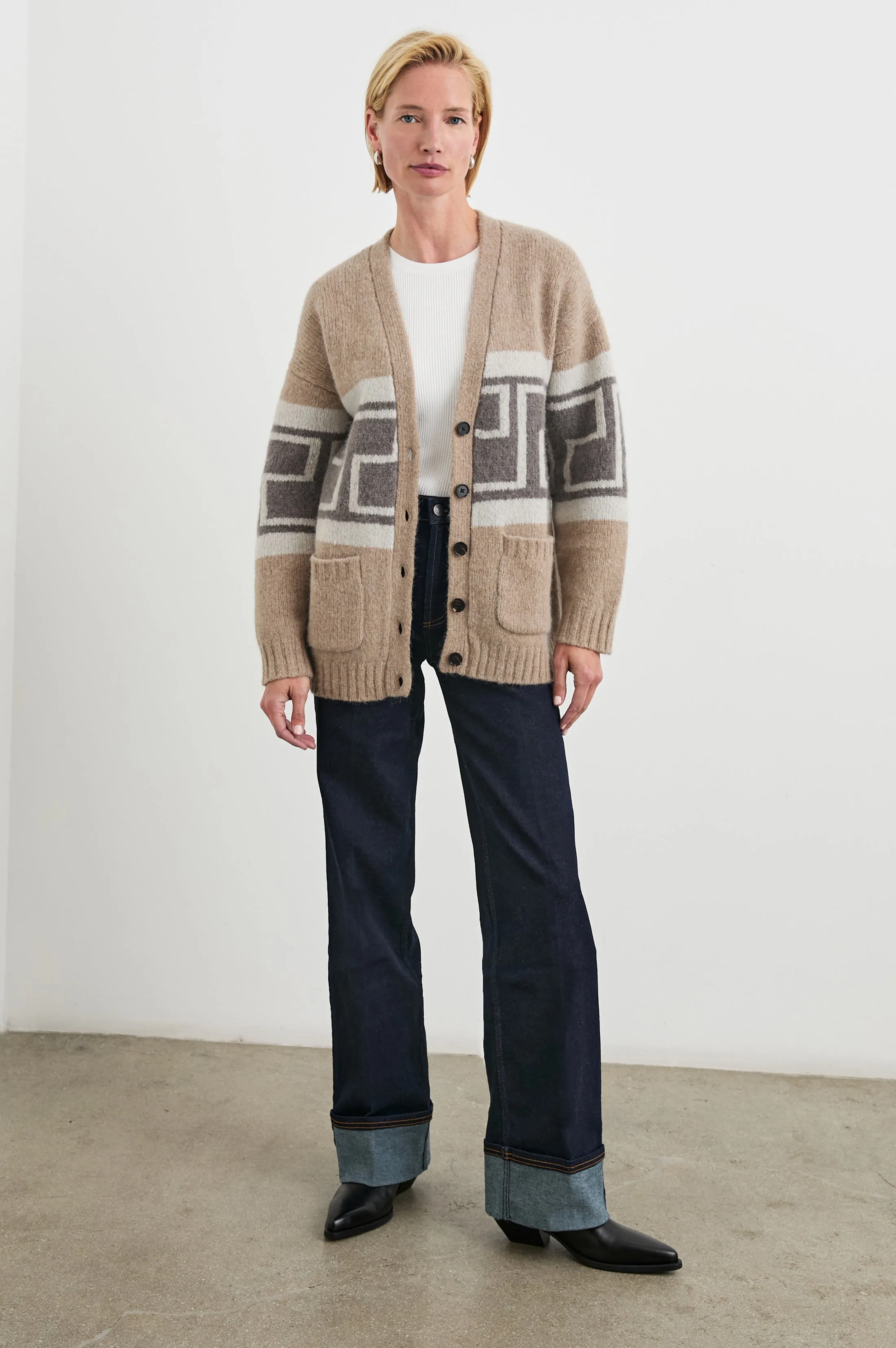CHELSEA CARDIGAN - ASPEN TRAIL Rails