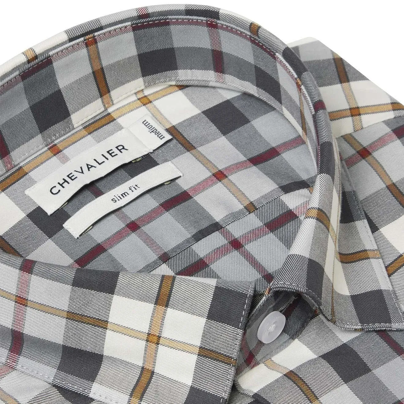 Chevalier Carlton Contemporary Fit Shirt Autumn Fling Checked