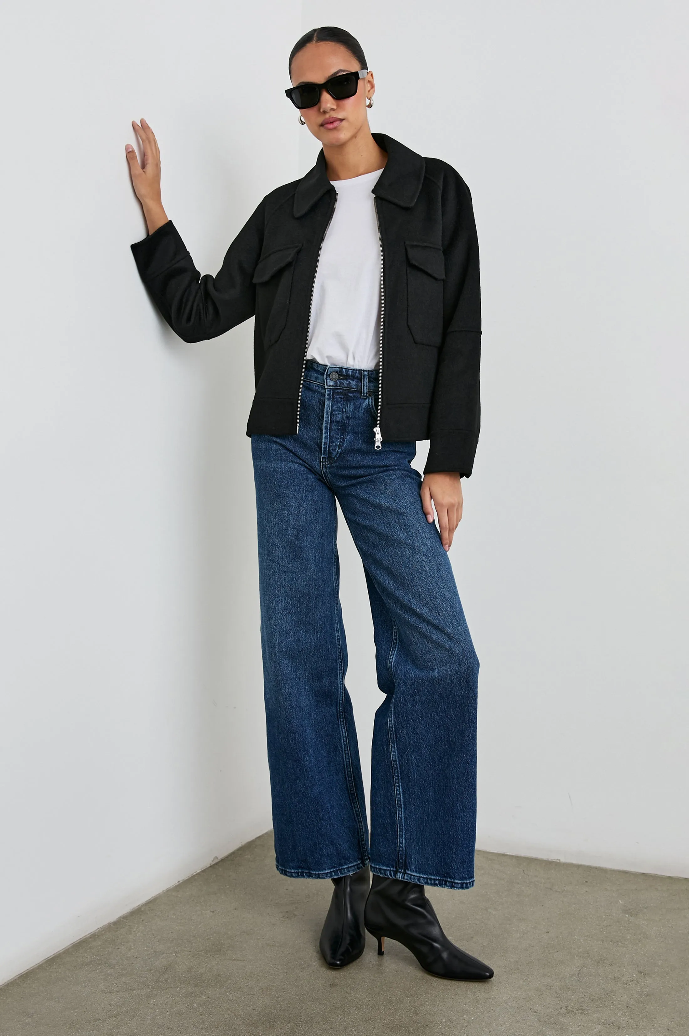 CHEYENNE JACKET - BLACK Rails