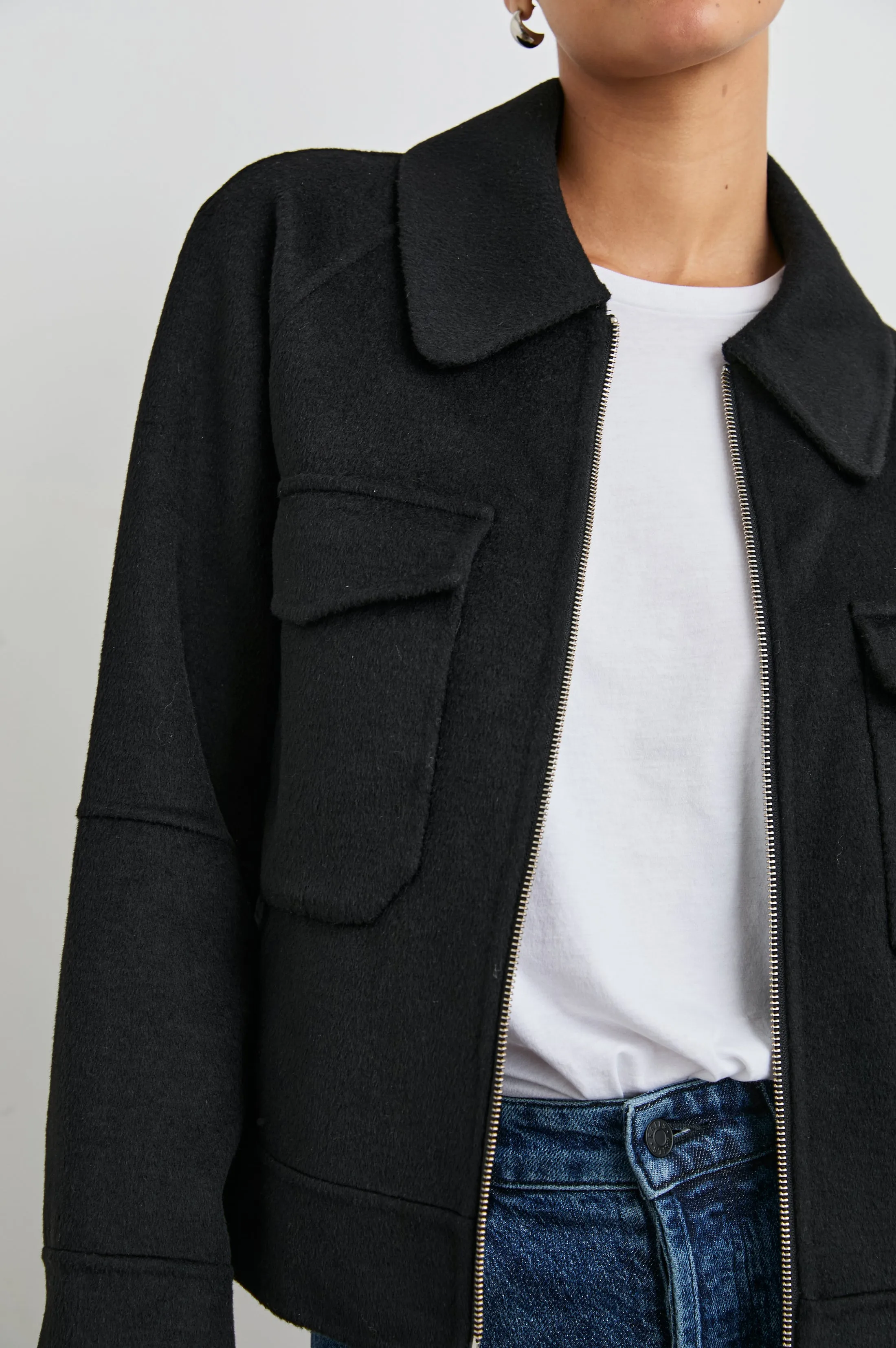 CHEYENNE JACKET - BLACK Rails