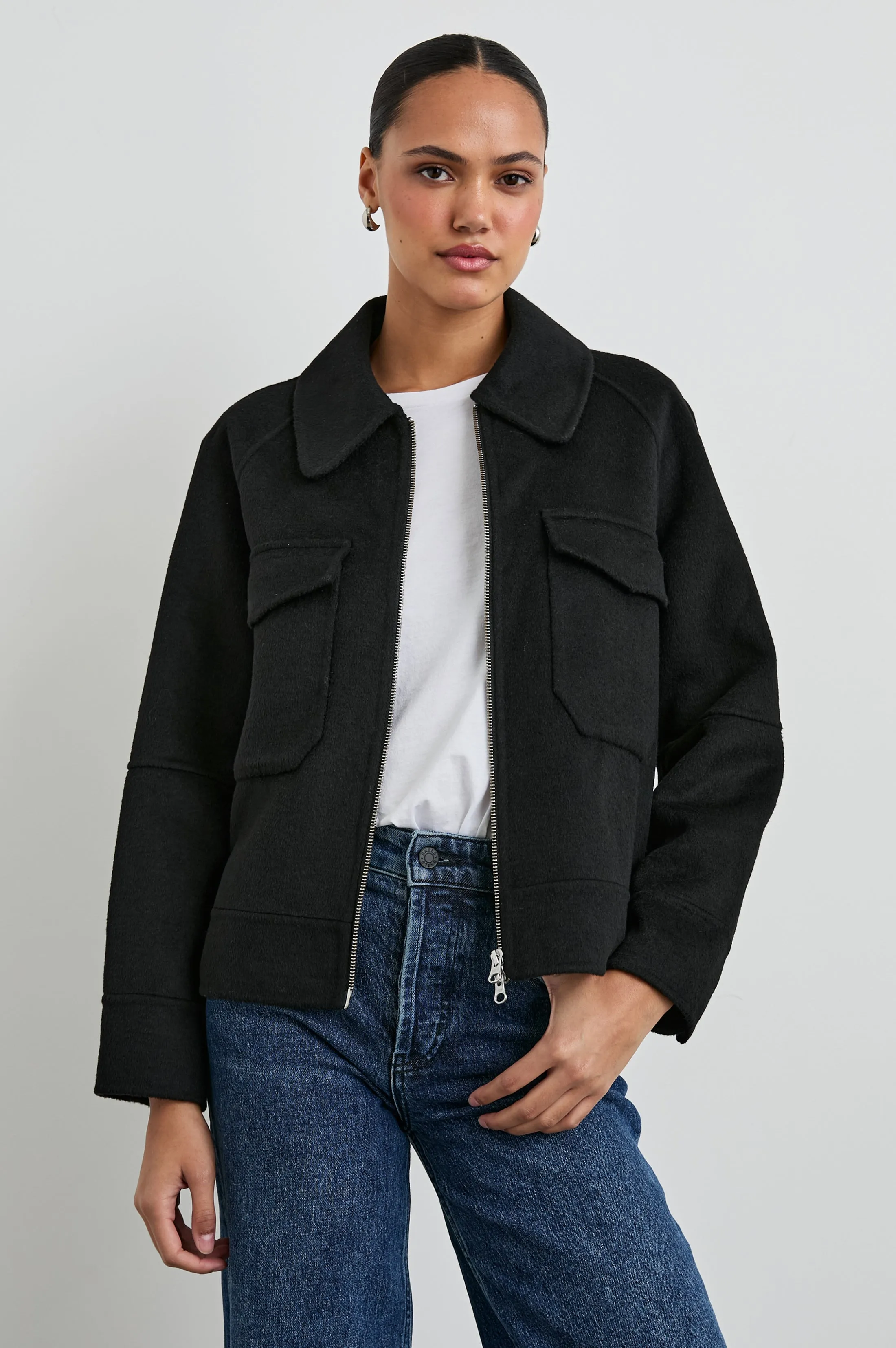 CHEYENNE JACKET - BLACK Rails
