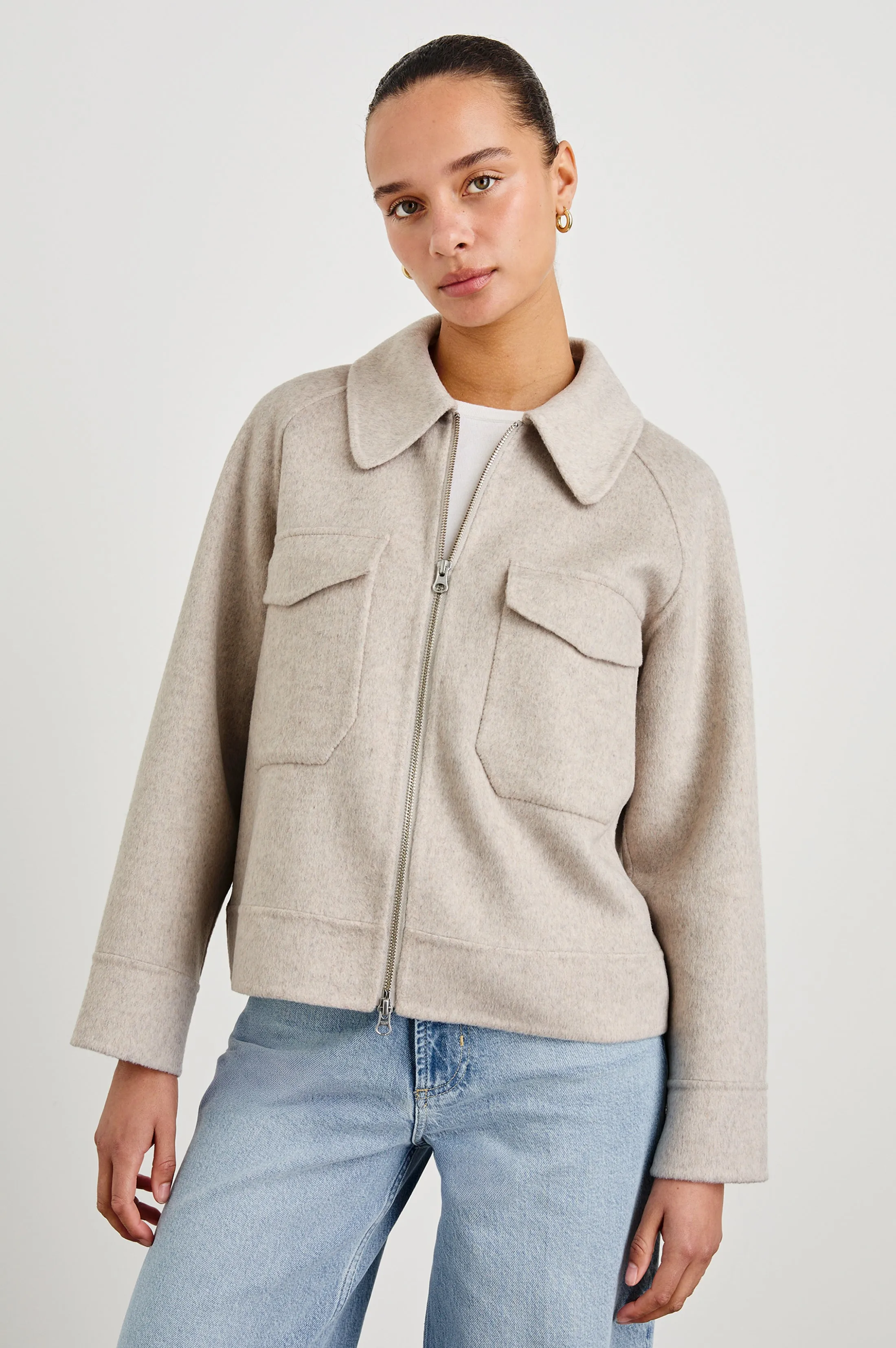 CHEYENNE JACKET - OATMEAL Rails