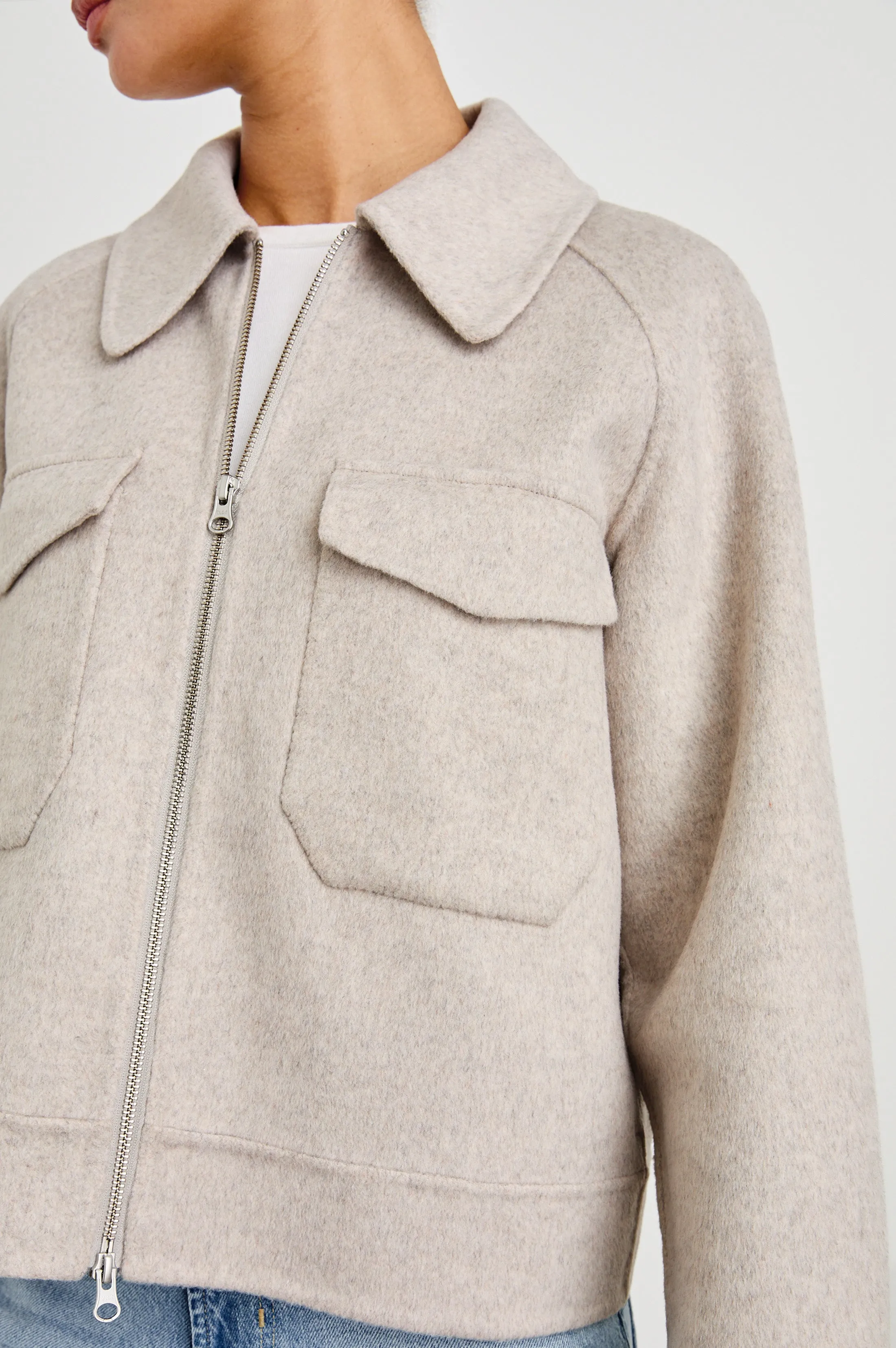 CHEYENNE JACKET - OATMEAL Rails