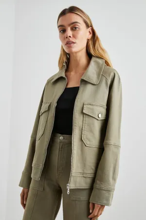 CHEYENNE JACKET - WASHED OLIVE Rails