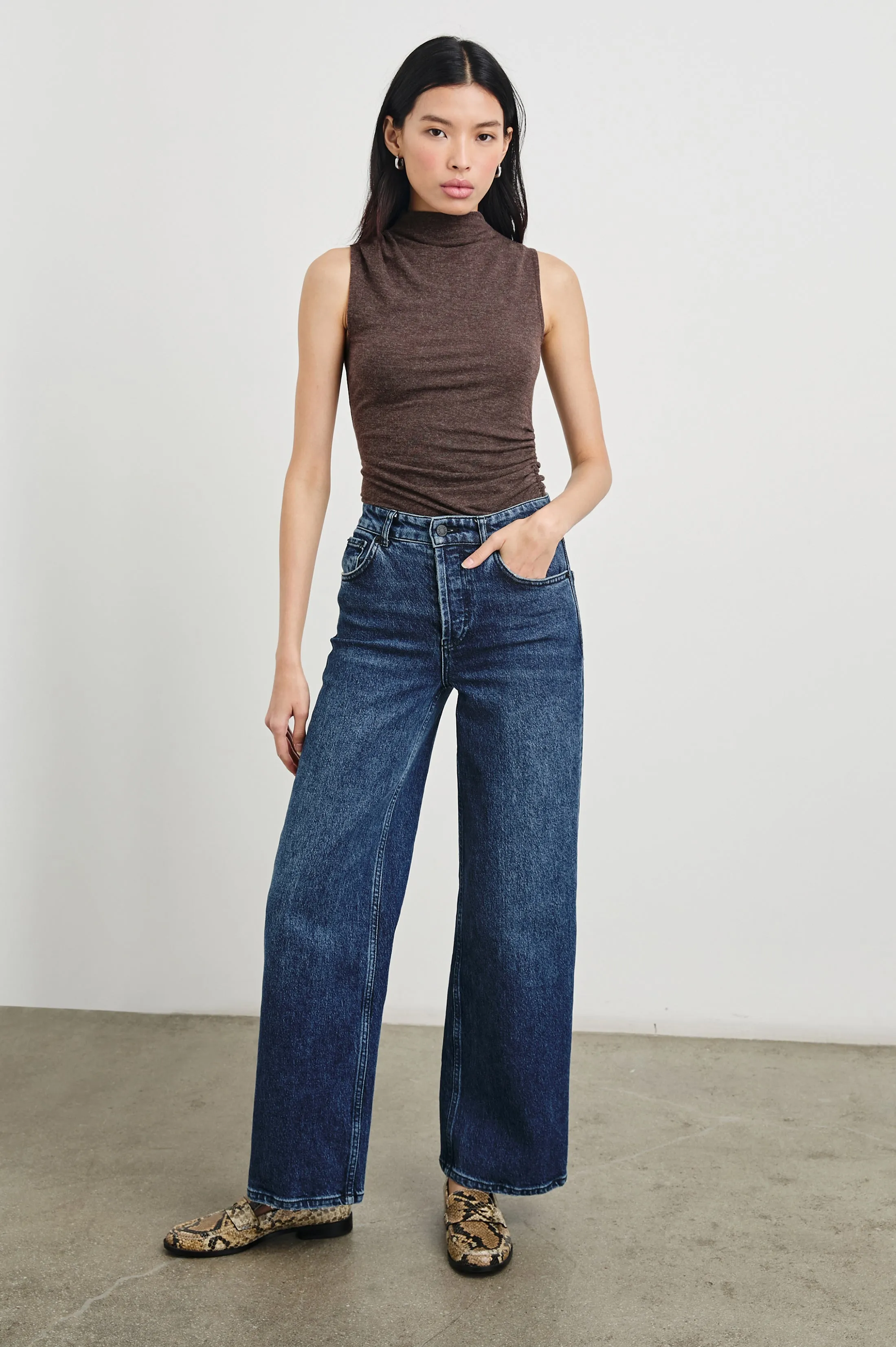 CHRISTEN TOP - HEATHER BROWN Rails