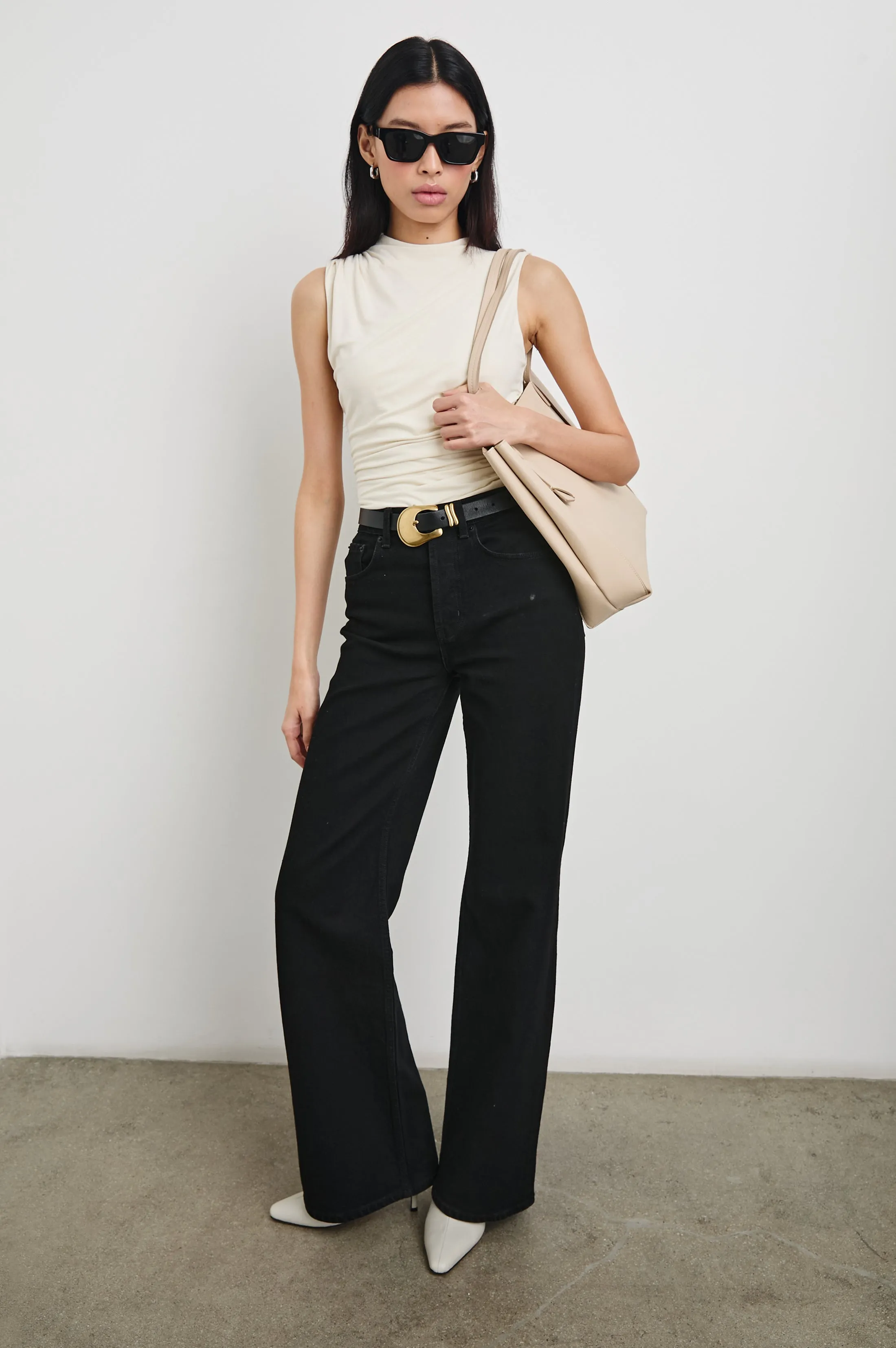 CHRISTEN TOP - IVORY Rails