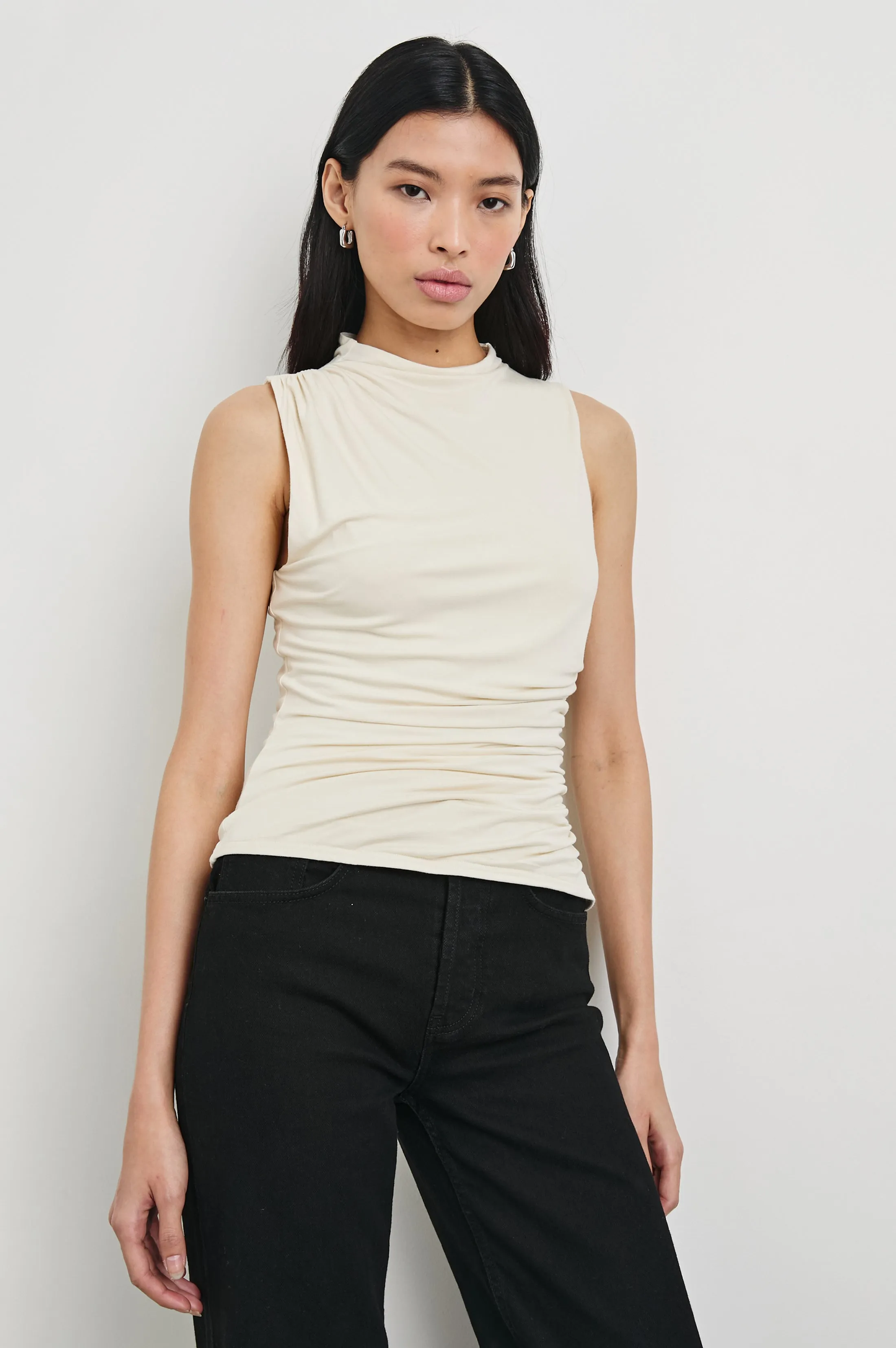 CHRISTEN TOP - IVORY Rails