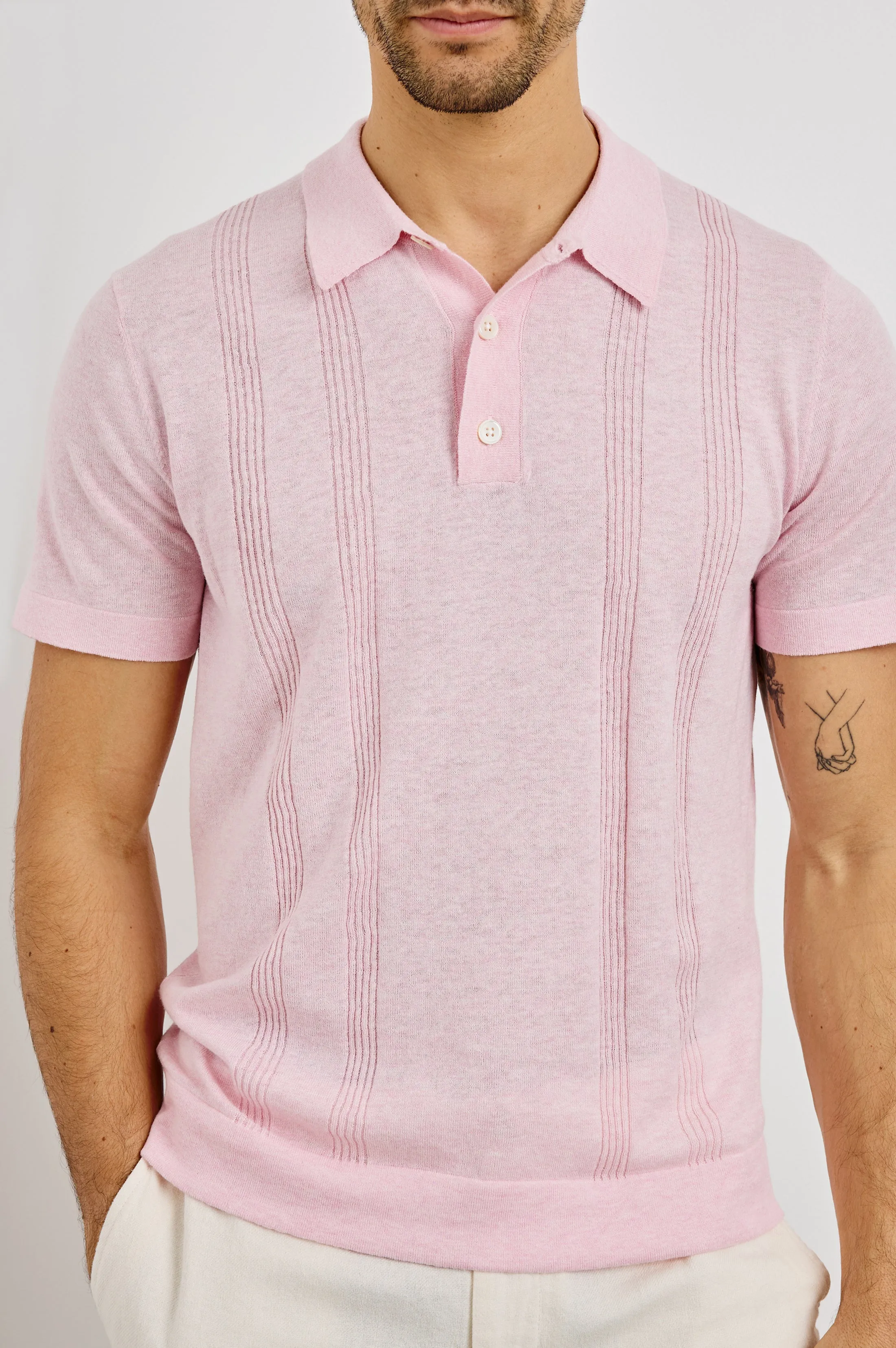 CILLIAN POLO SHIRT - PINK Rails