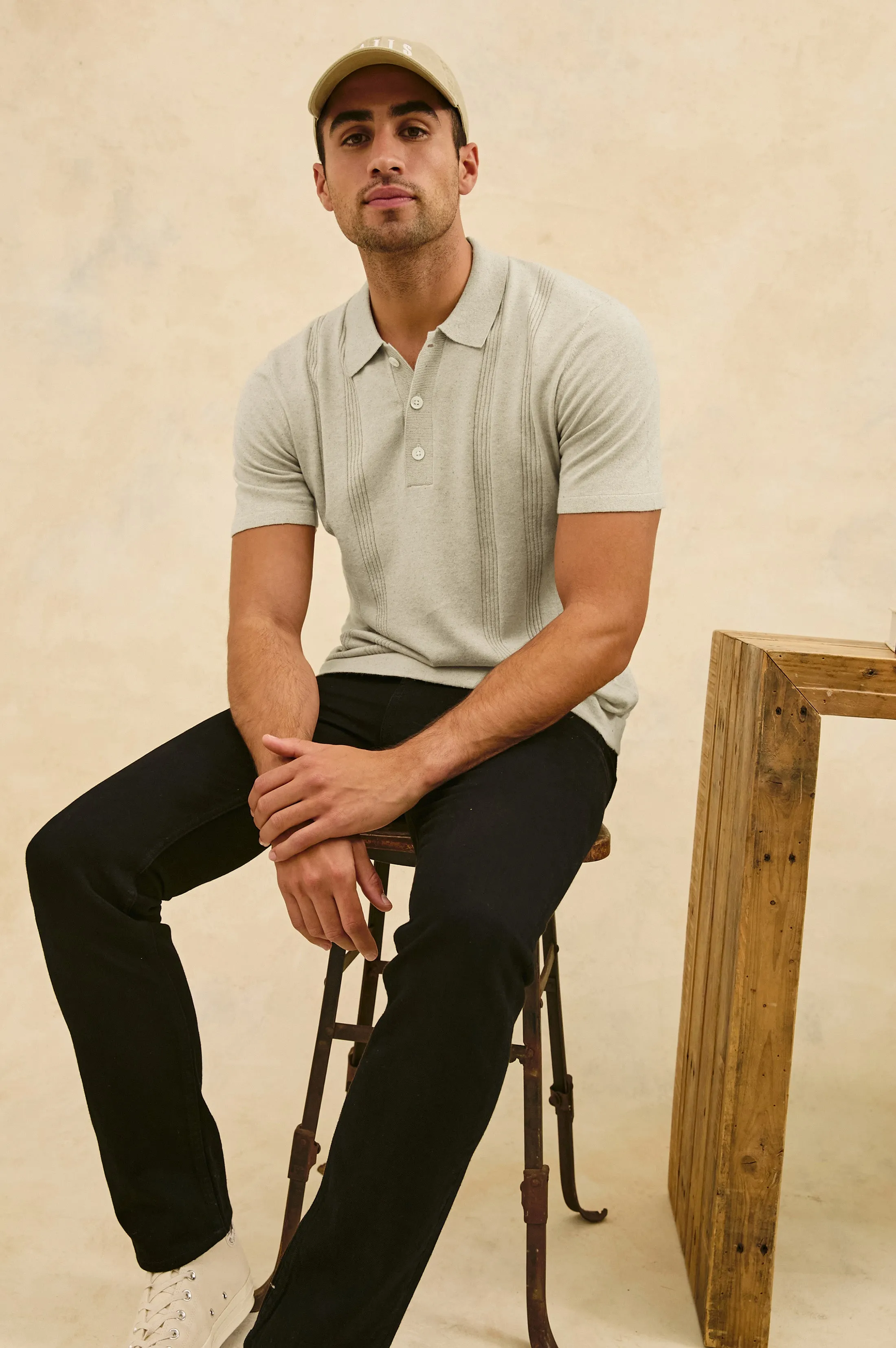 CILLIAN POLO SHIRT - SILVERSAND Rails