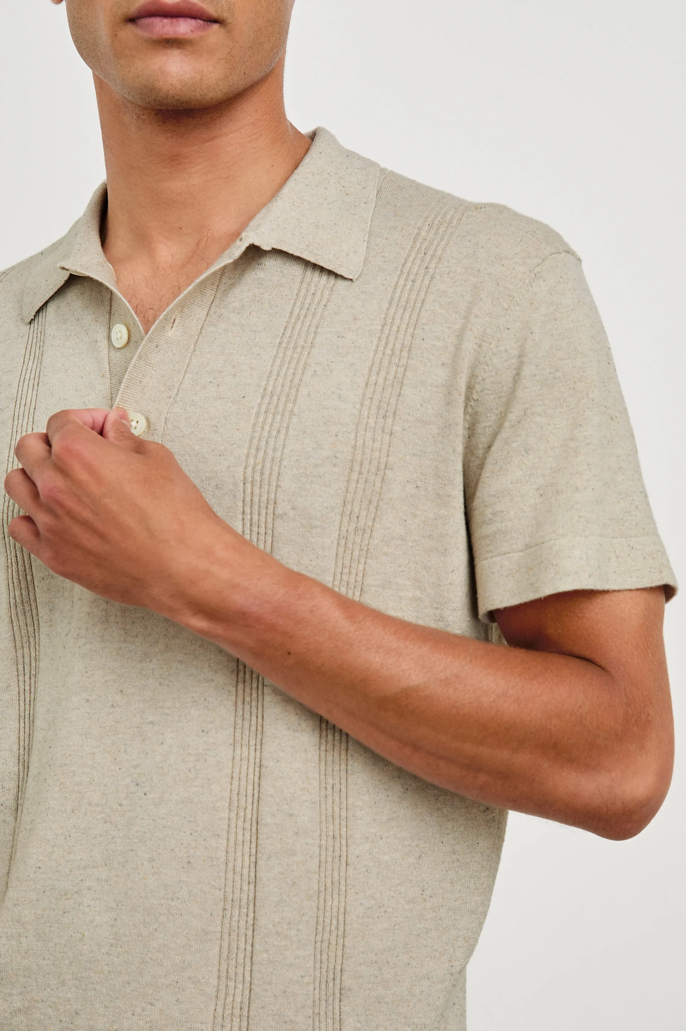 CILLIAN POLO SHIRT - SILVERSAND Rails