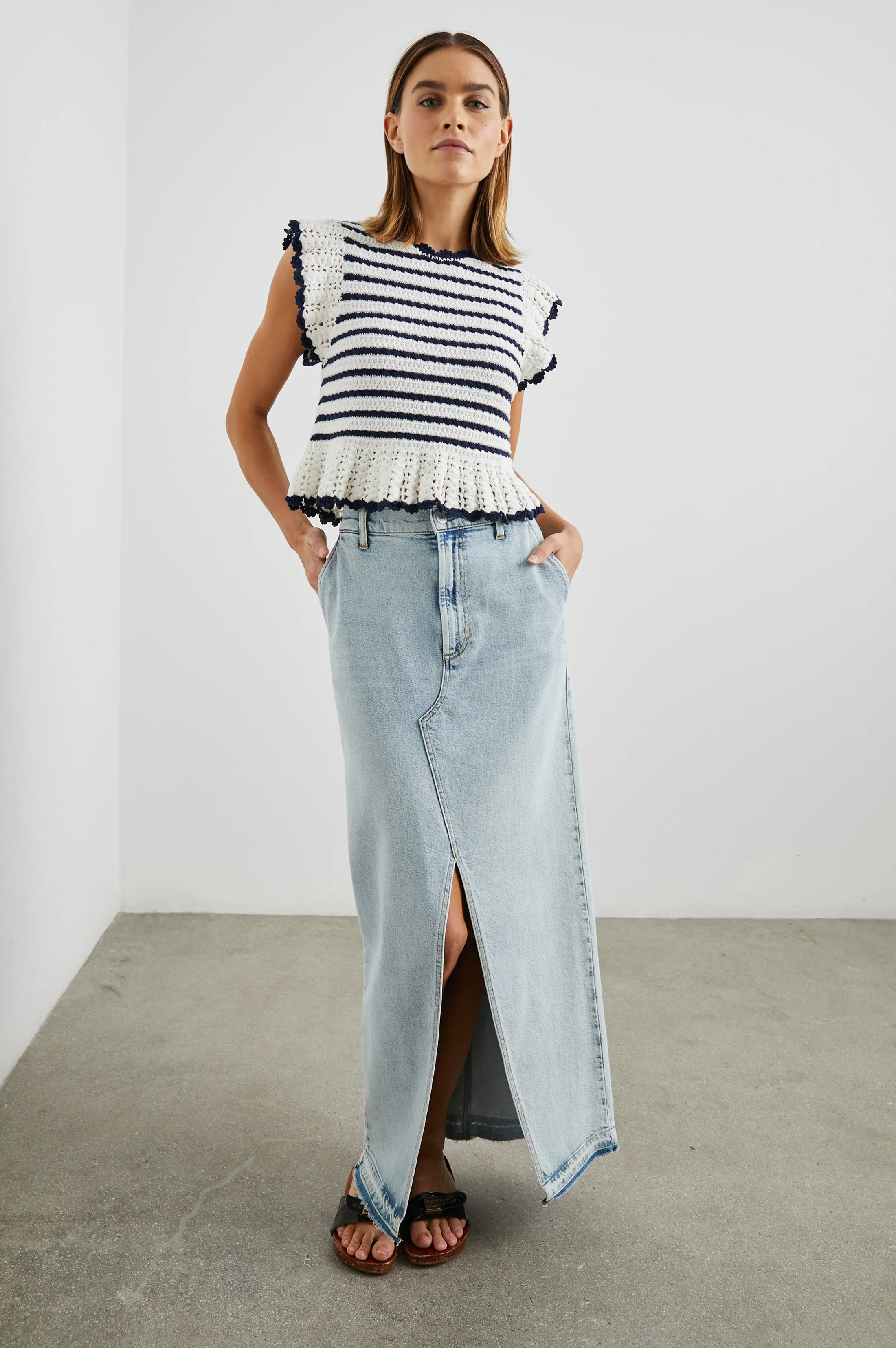 COEN TOP - ANADIA STRIPE Rails