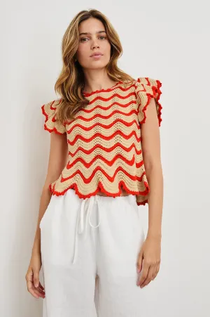 COEN TOP - CHERRY OAT STRIPE Rails