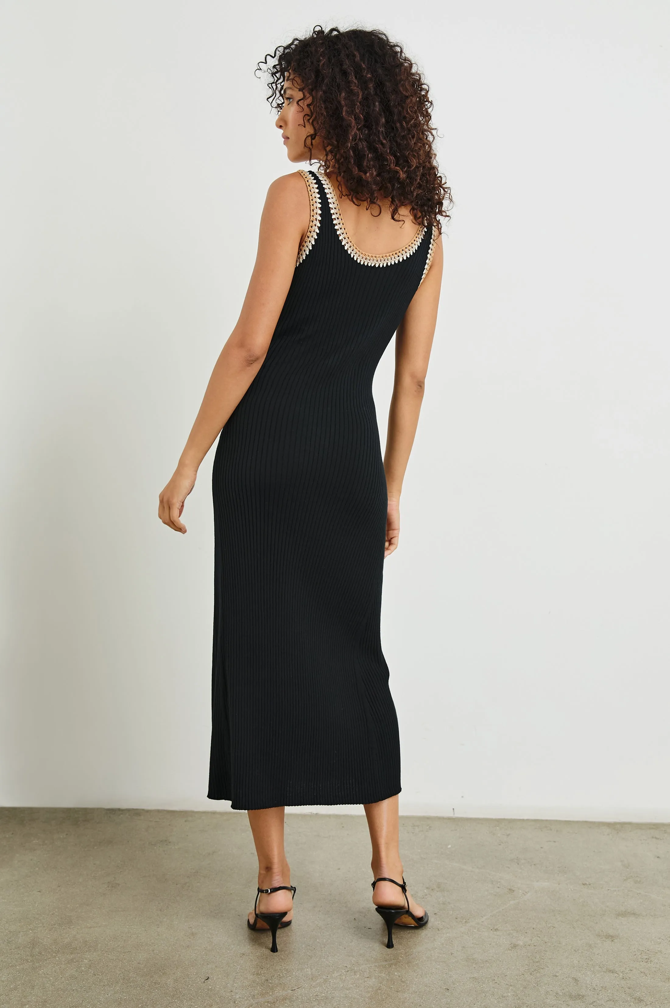 COLLEEN DRESS - BLACK Rails