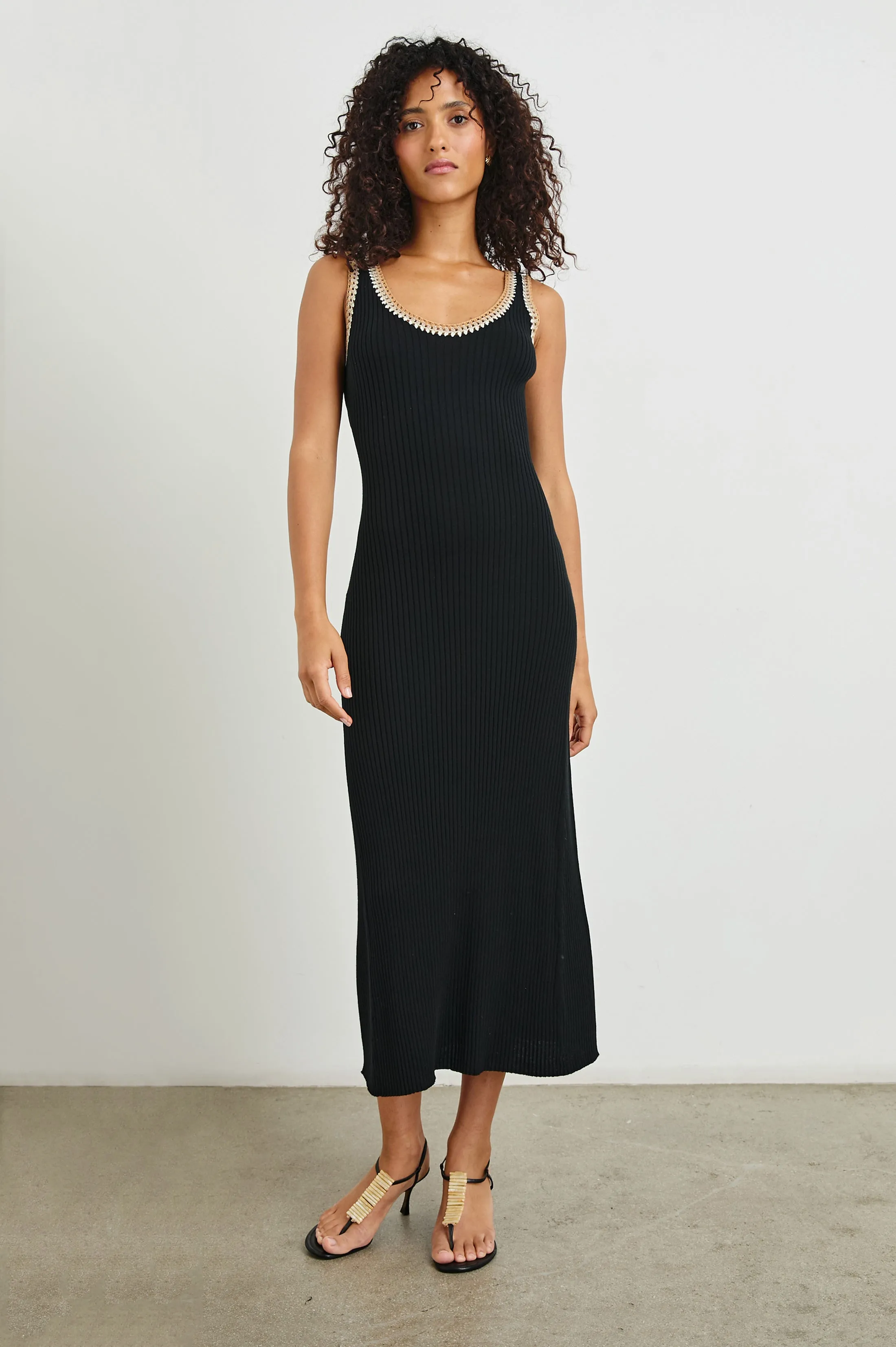 COLLEEN DRESS - BLACK Rails
