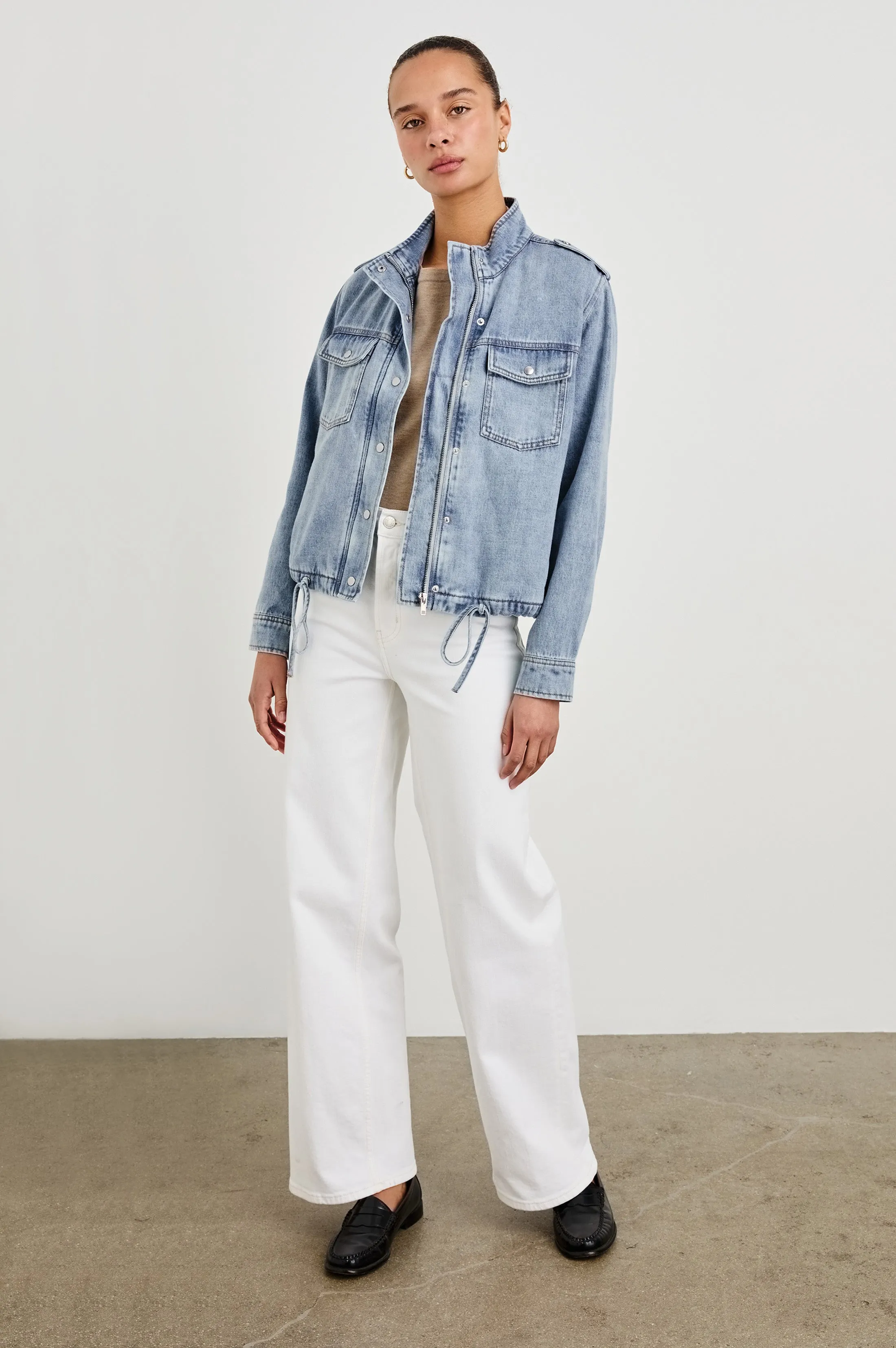 COLLINS JACKET - FADED INDIGO Rails