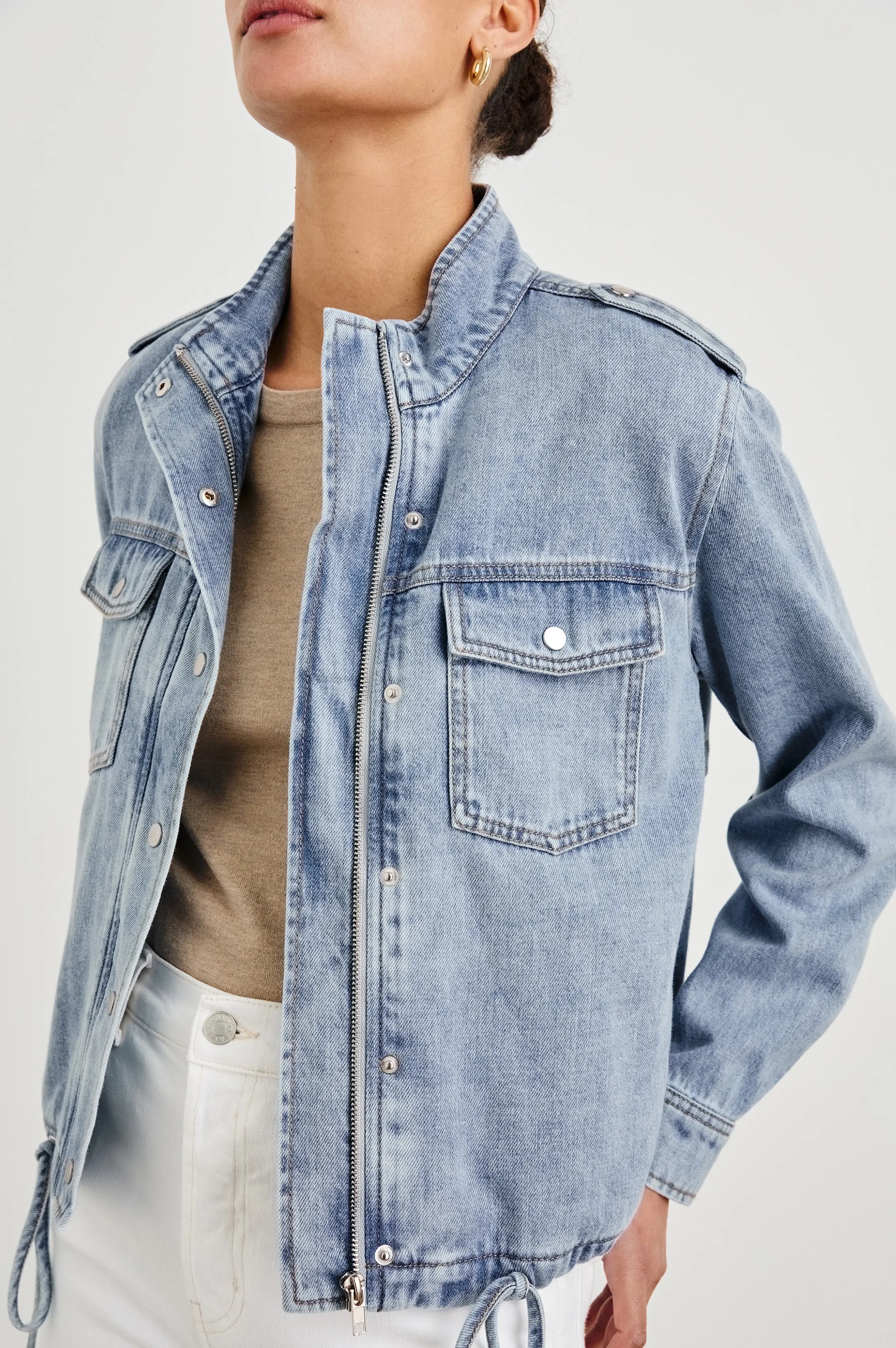 COLLINS JACKET - FADED INDIGO Rails