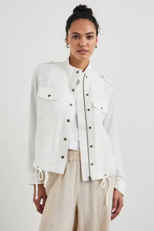 COLLINS JACKET - GAUZE WHITE Rails