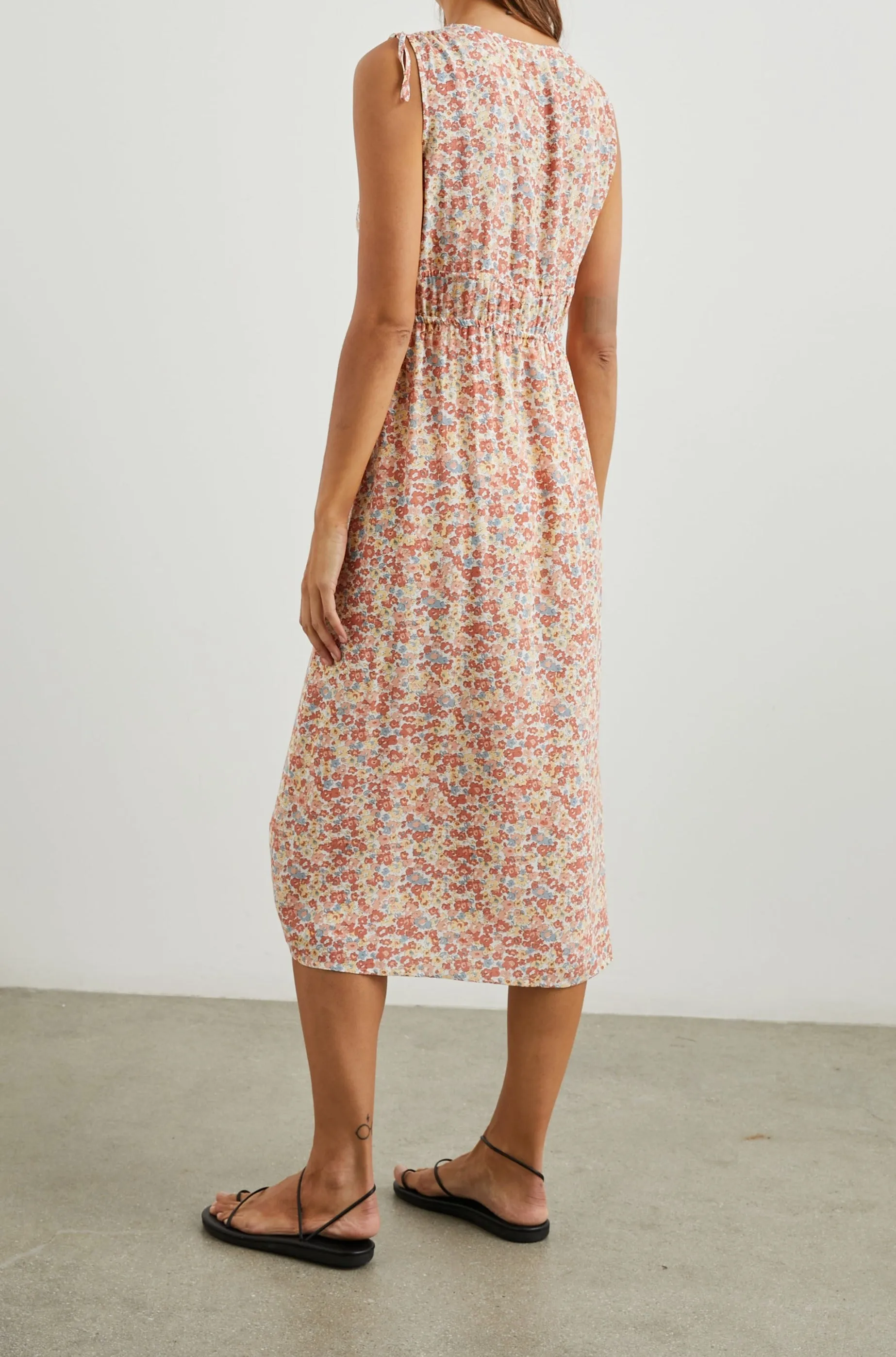 CONSTANTINE DRESS - MULTI WILDFLOWER Rails
