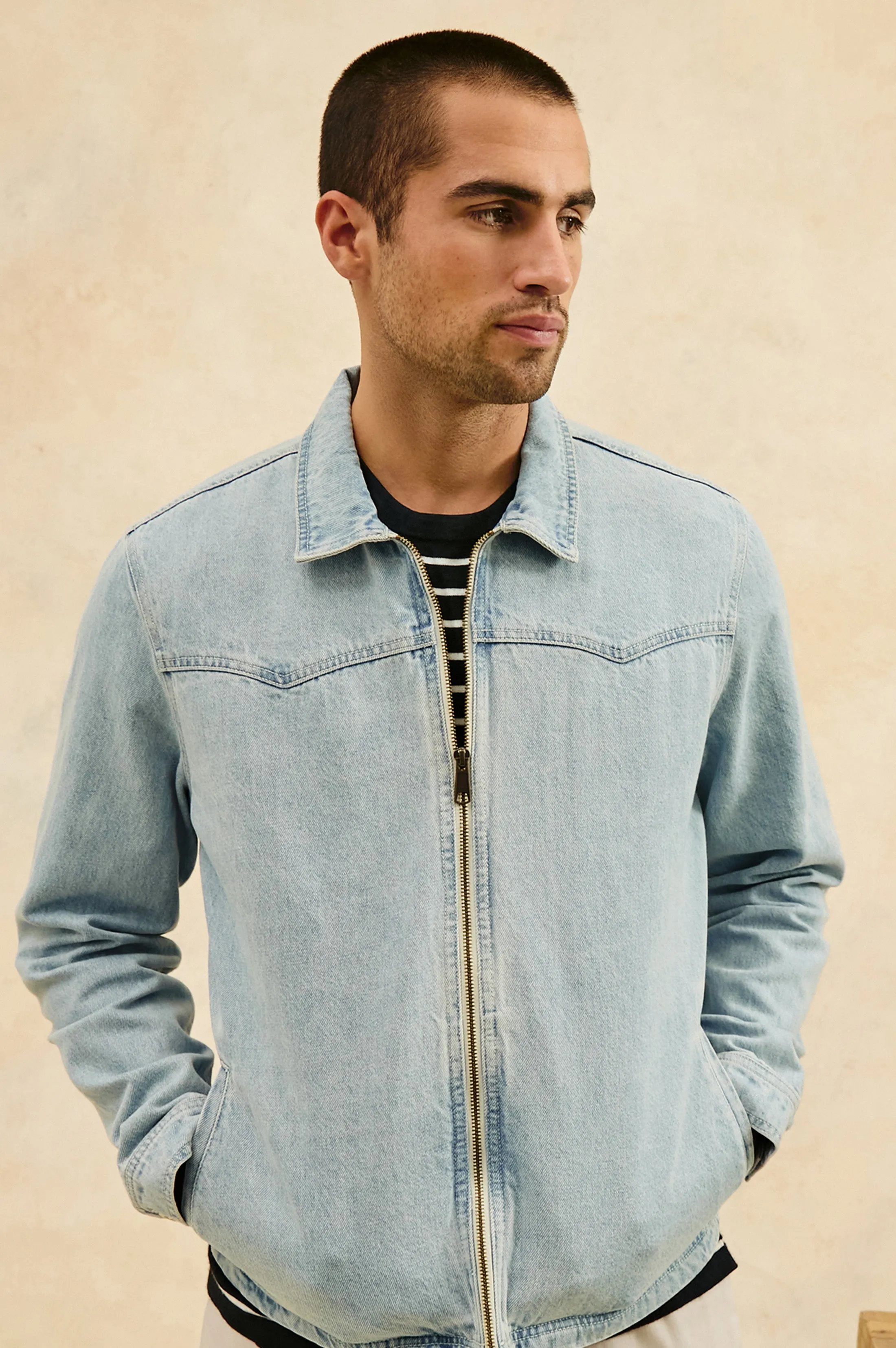 COOKE JACKET - LIGHT WASH Rails