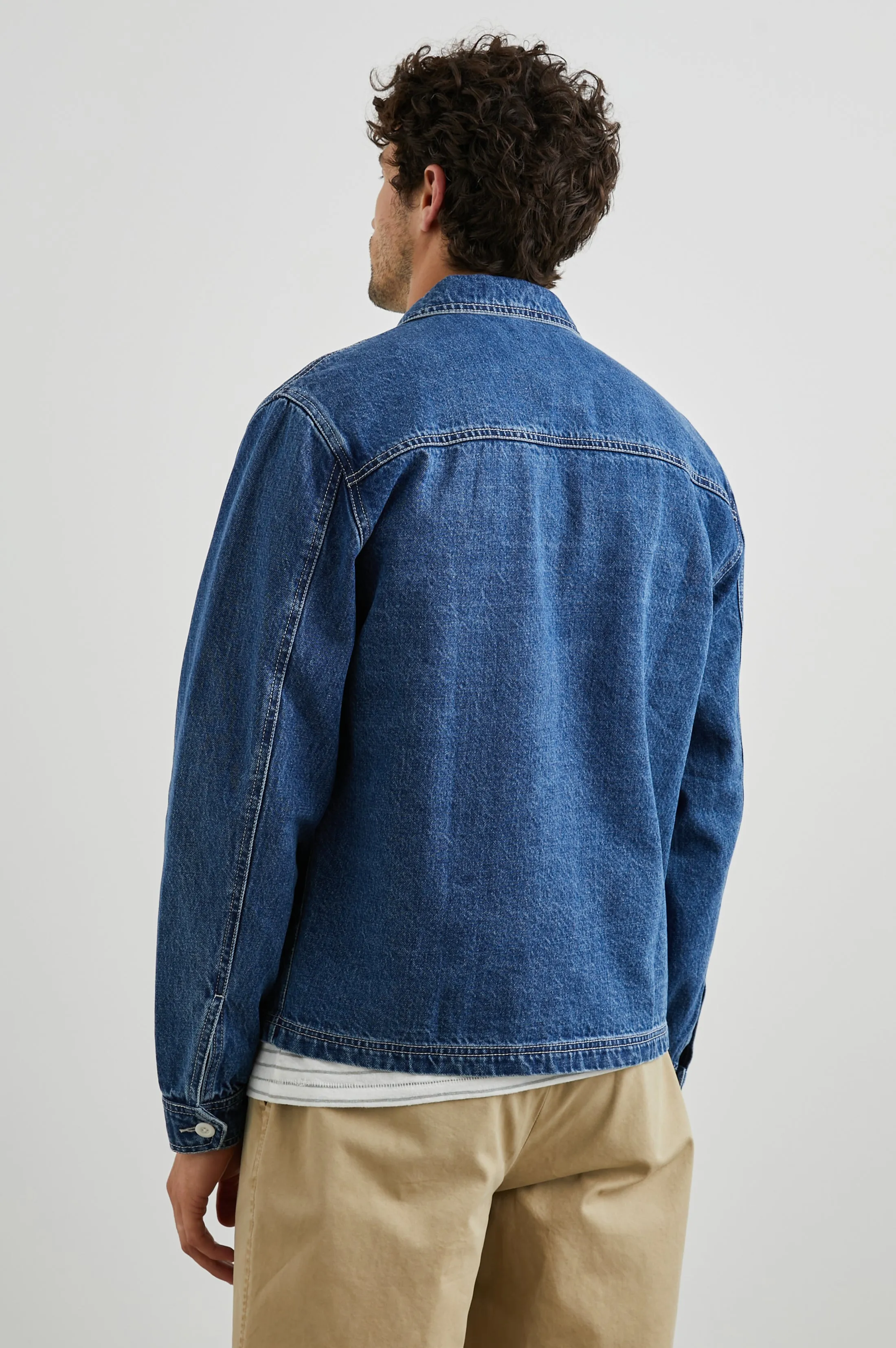 COOKE JACKET - RINSE WASH Rails