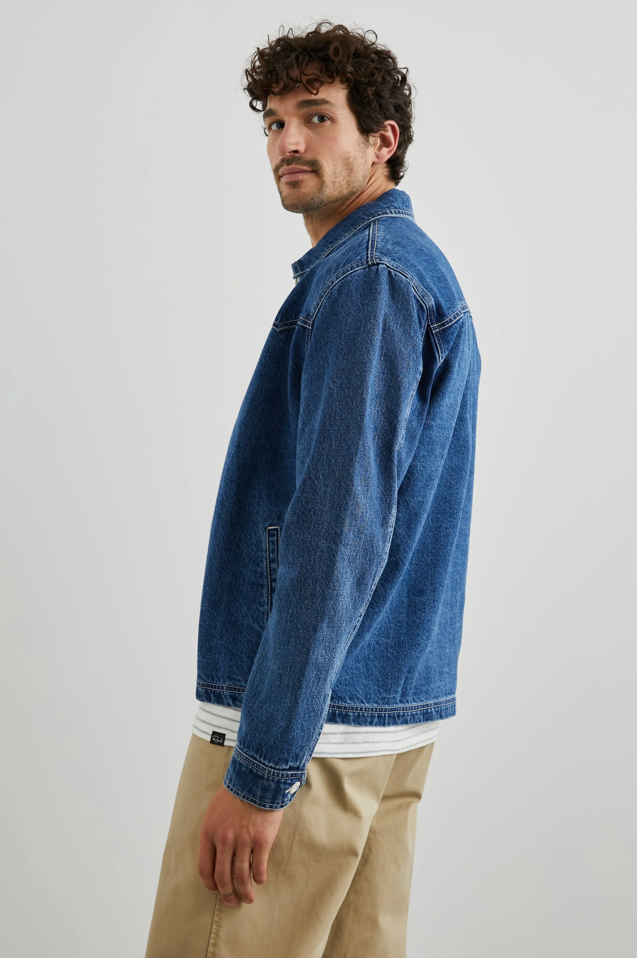 COOKE JACKET - RINSE WASH Rails