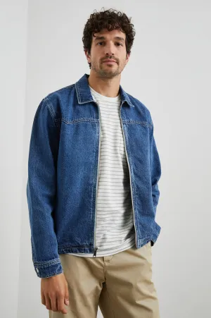 COOKE JACKET - RINSE WASH Rails